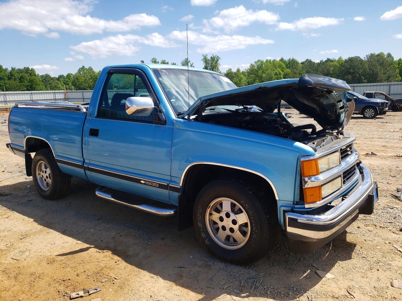 1994 Chevrolet Gmt-400 C1500 Blue vin: 1GCDC14K2RZ206102