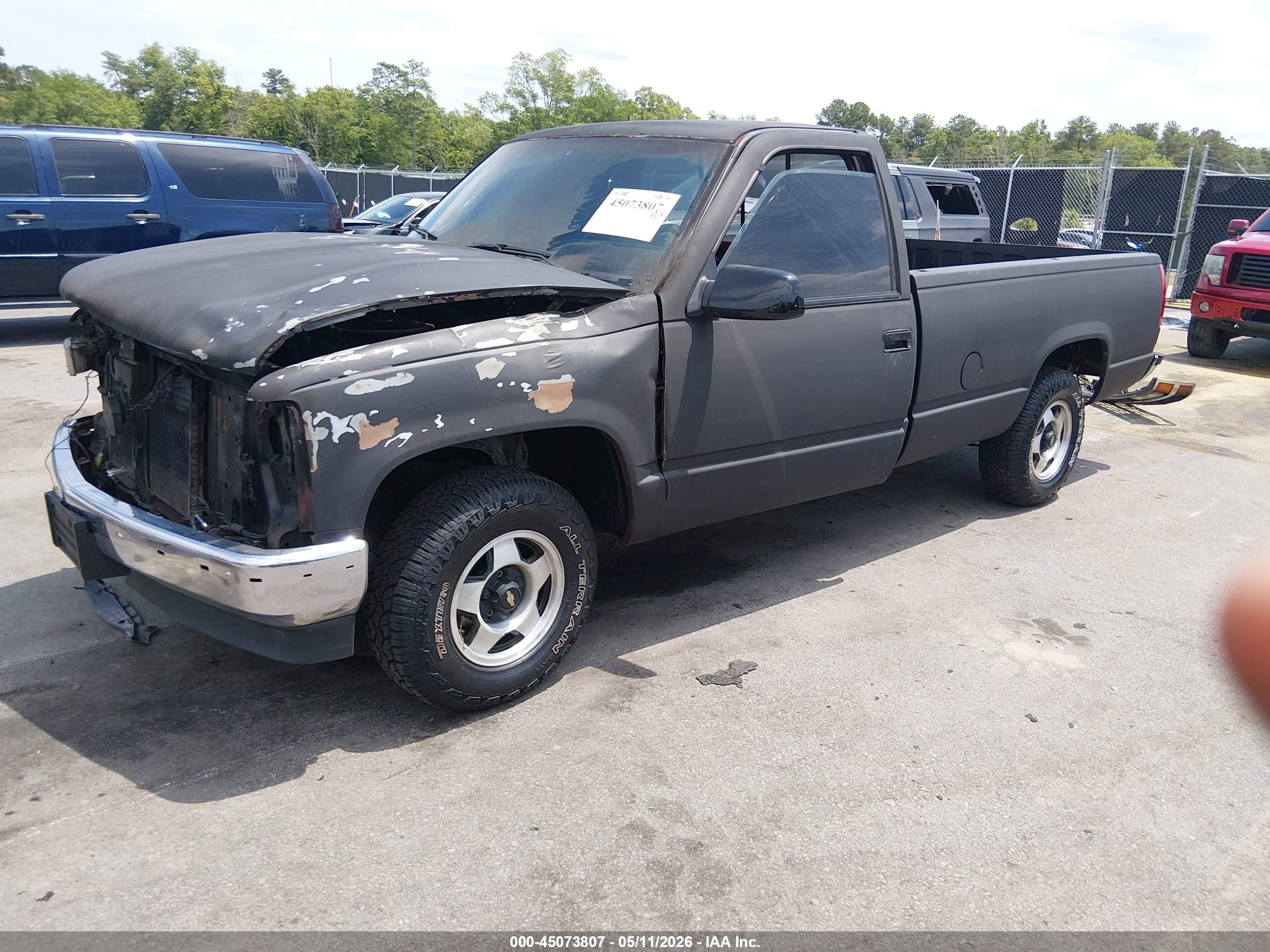 1990 Chevrolet Gmt-400 C1500 Черный vin: 1GCDC14K3LE189292