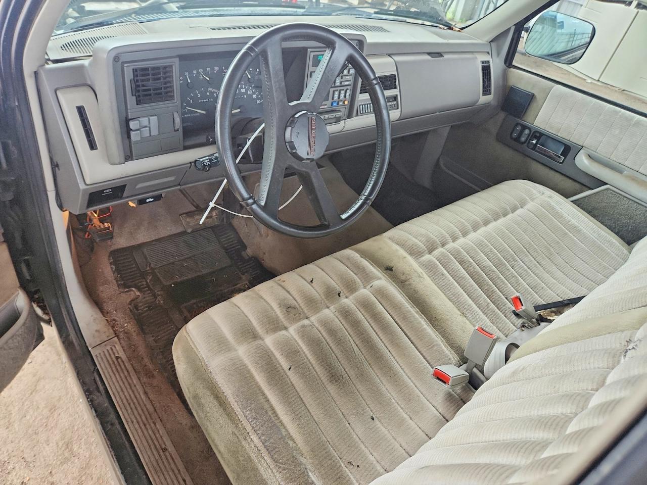 1991 Chevrolet Gmt-400 C1500 Black vin: 1GCDC14K3ME190217