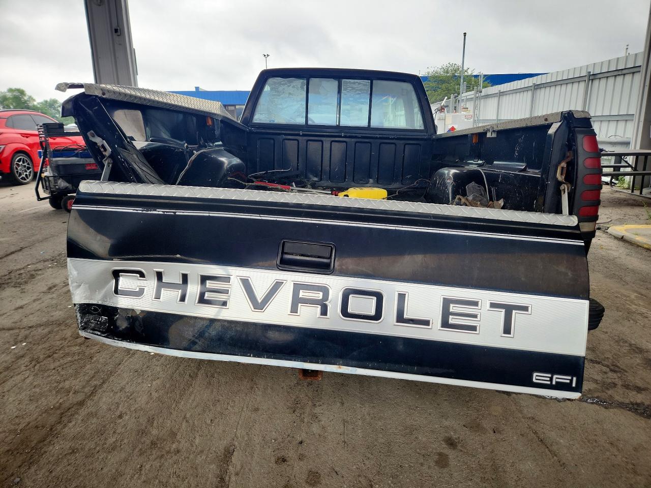 1991 Chevrolet Gmt-400 C1500 Black vin: 1GCDC14K3ME190217