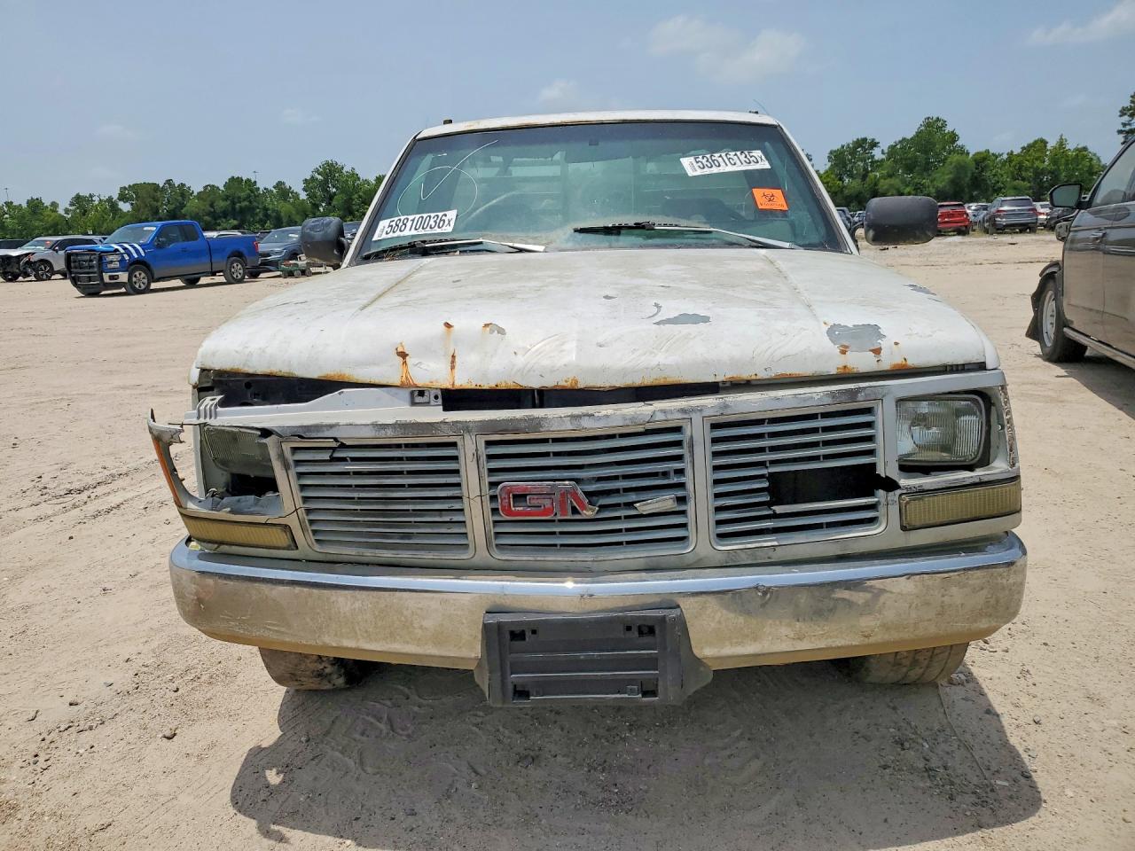 1992 Chevrolet Gmt-400 C1500 White vin: 1GCDC14K3NZ224277