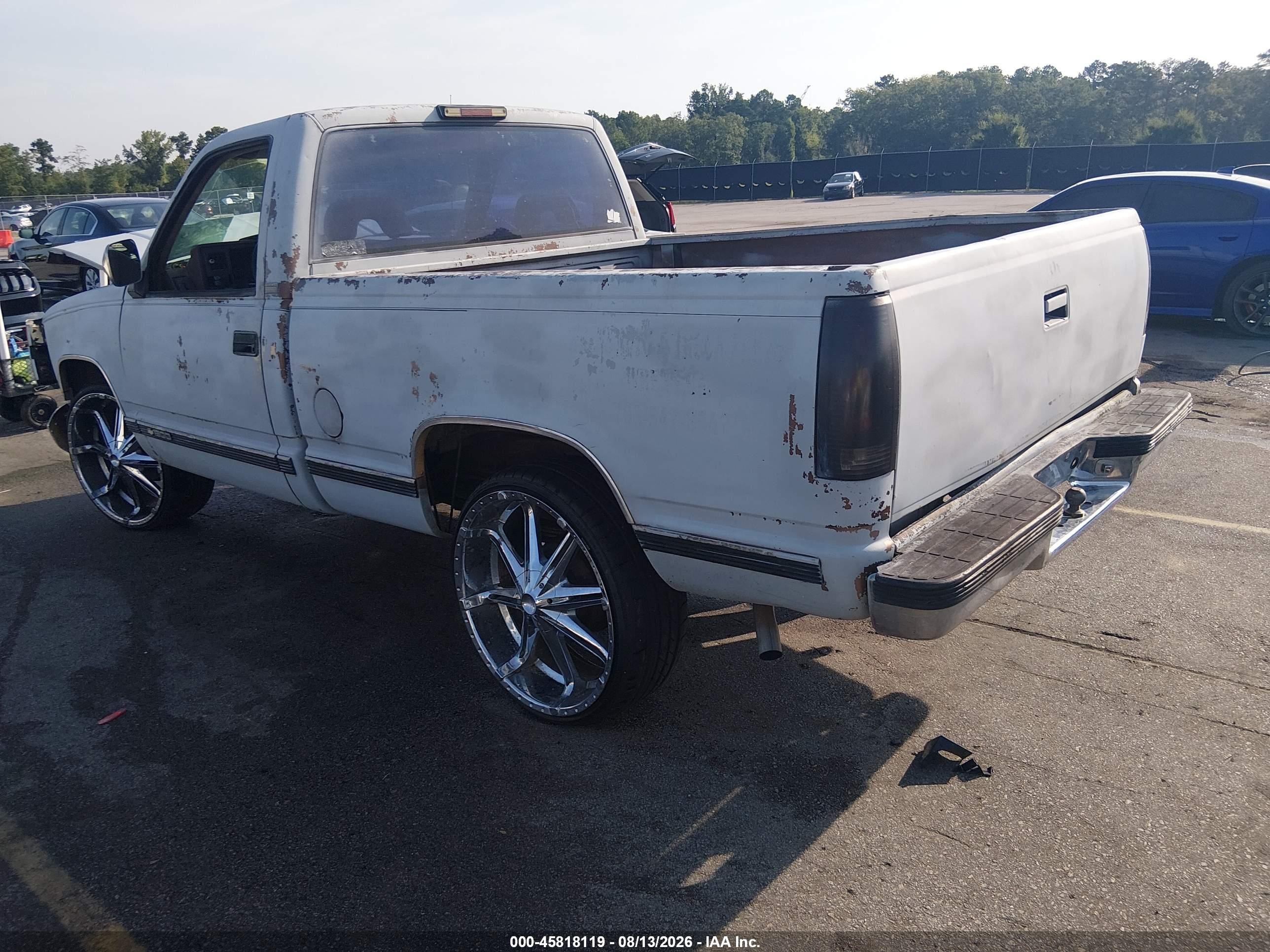 1994 Chevrolet Gmt-400 C1500 White vin: 1GCDC14K3RZ164569