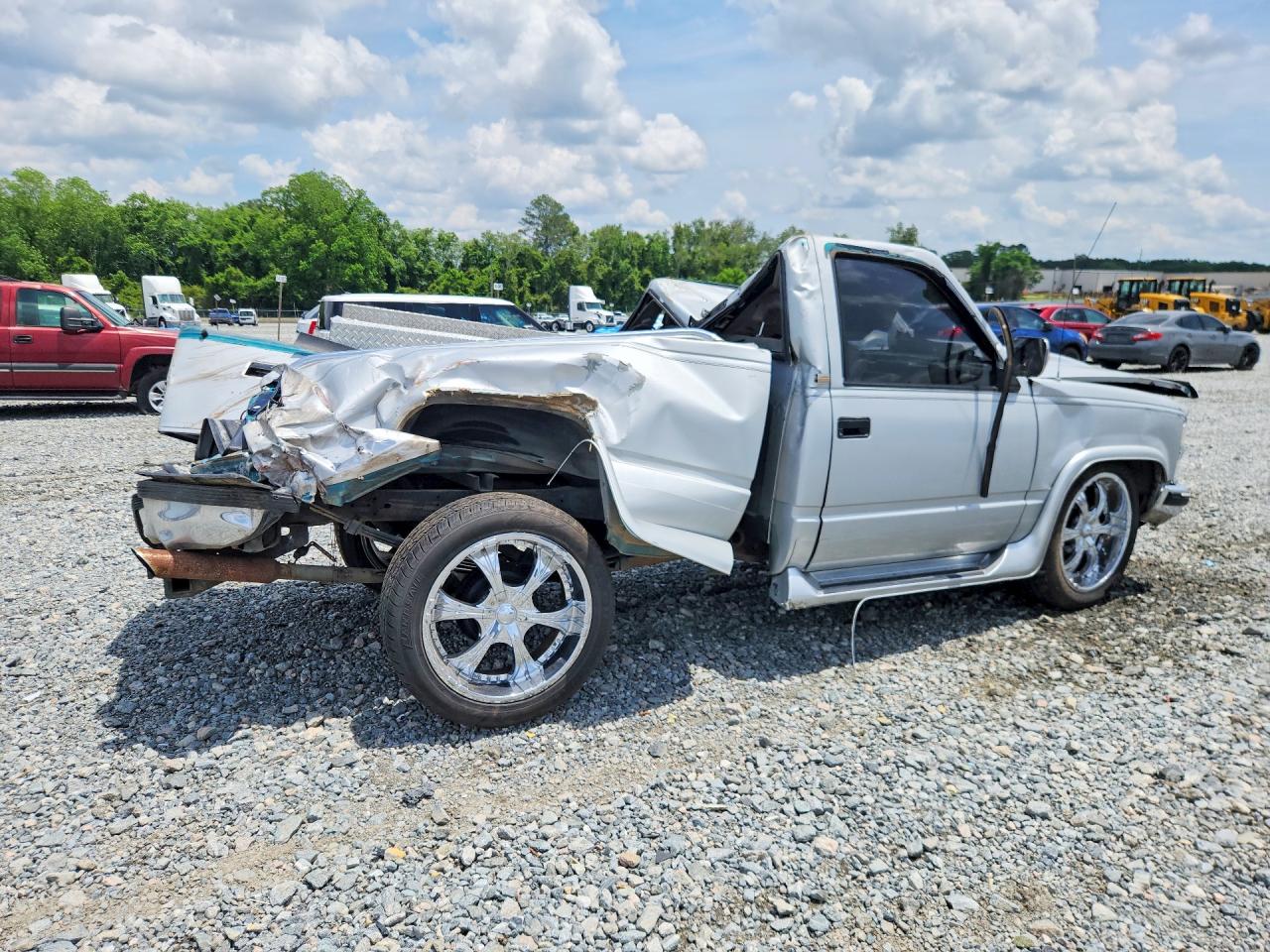 1994 Chevrolet Gmt-400 C1500 Silver vin: 1GCDC14K4RZ148137