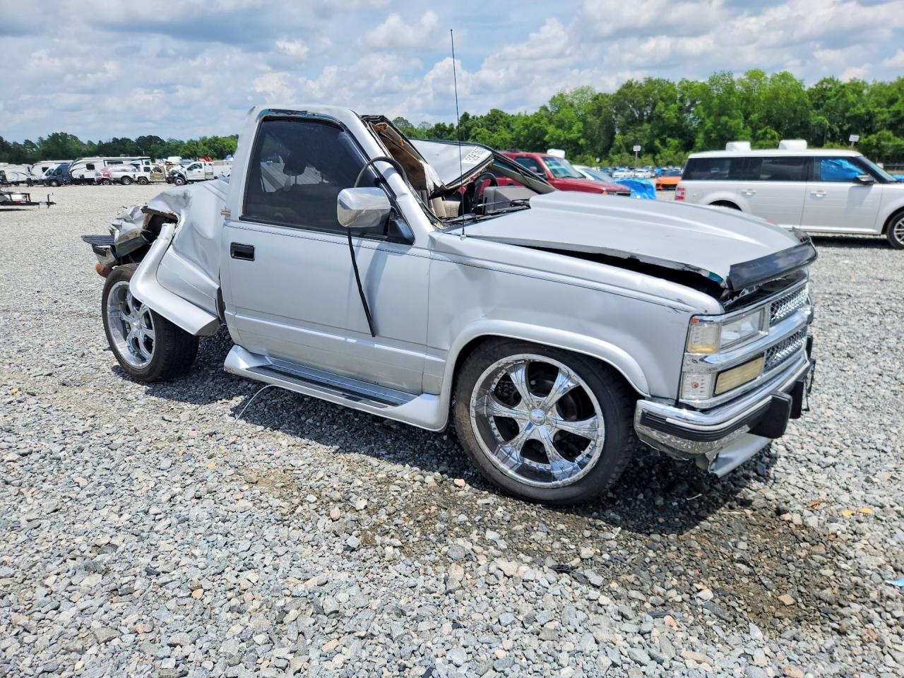 1994 Chevrolet Gmt-400 C1500 Silver vin: 1GCDC14K4RZ148137