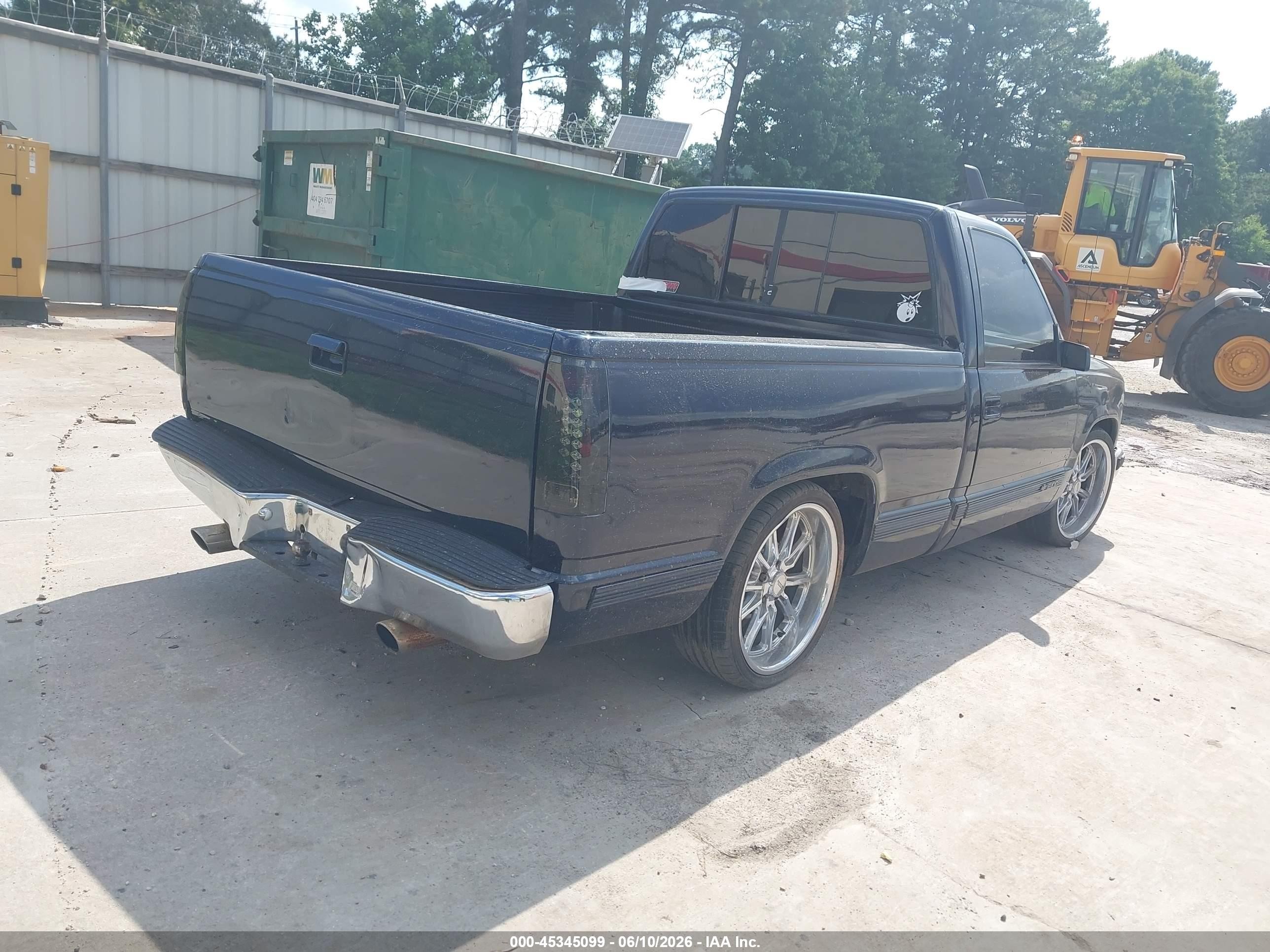 1989 Chevrolet Gmt-400 C1500 Blue vin: 1GCDC14K5KZ160481