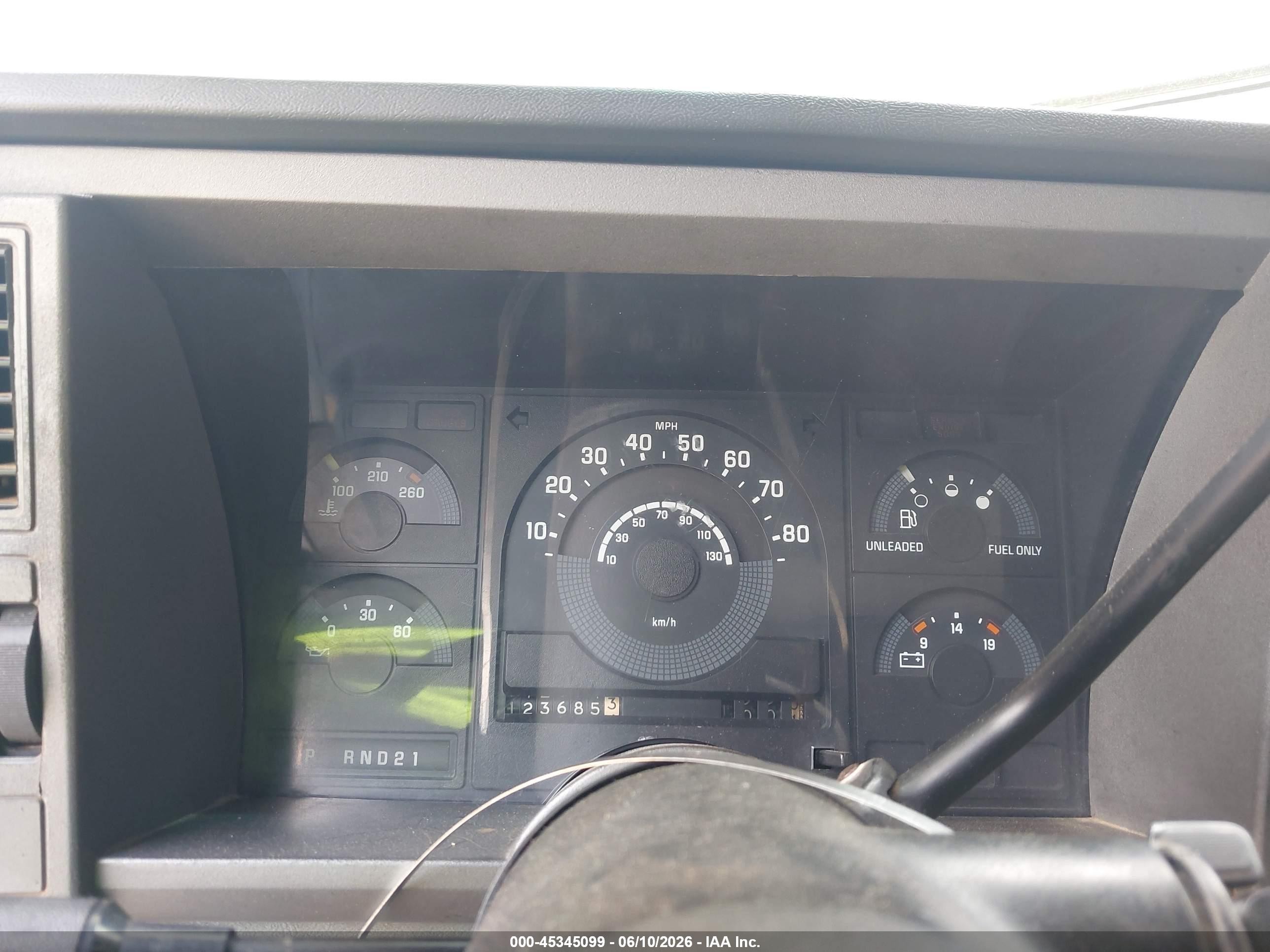 1989 Chevrolet Gmt-400 C1500 Blue vin: 1GCDC14K5KZ160481