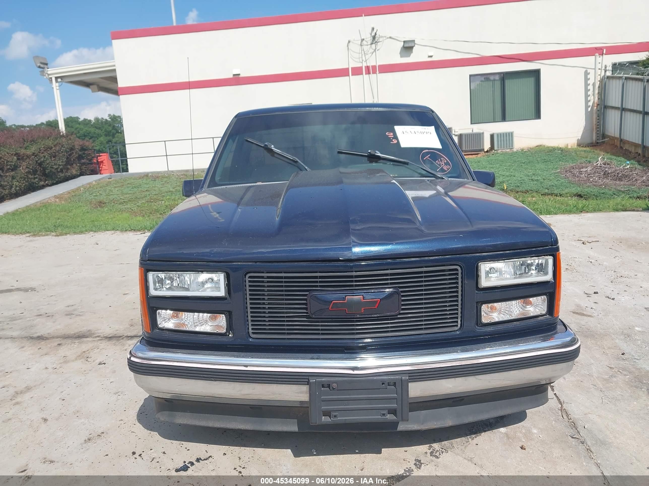 1989 Chevrolet Gmt-400 C1500 Blue vin: 1GCDC14K5KZ160481