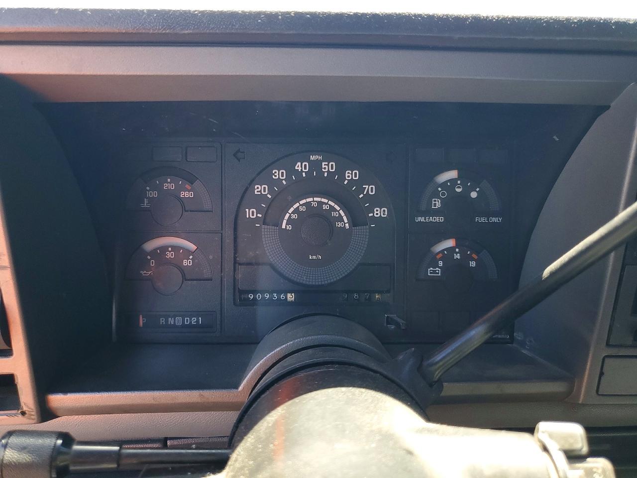 1989 Chevrolet Gmt-400 C1500 Blue vin: 1GCDC14K5KZ167589