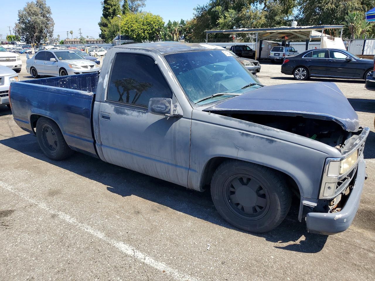 1989 Chevrolet Gmt-400 C1500 Blue vin: 1GCDC14K5KZ167589