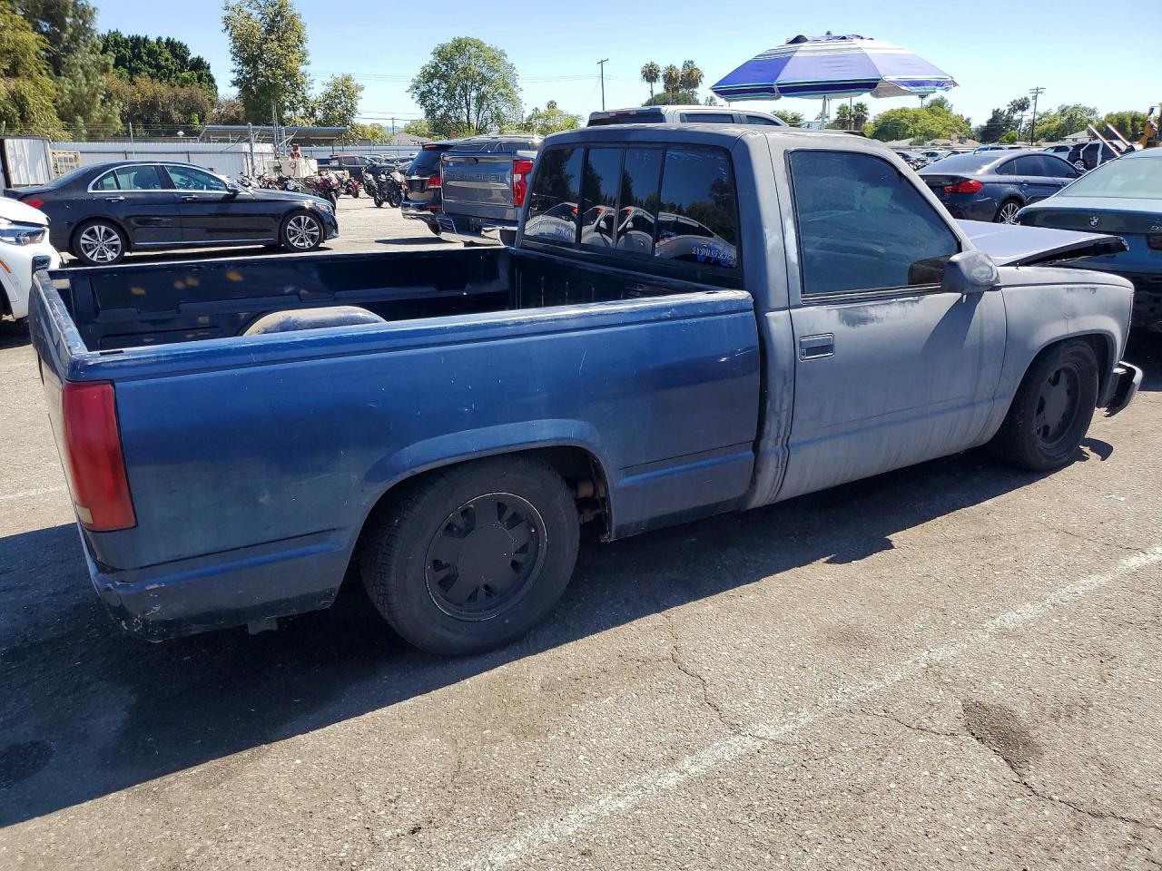 1989 Chevrolet Gmt-400 C1500 Blue vin: 1GCDC14K5KZ167589