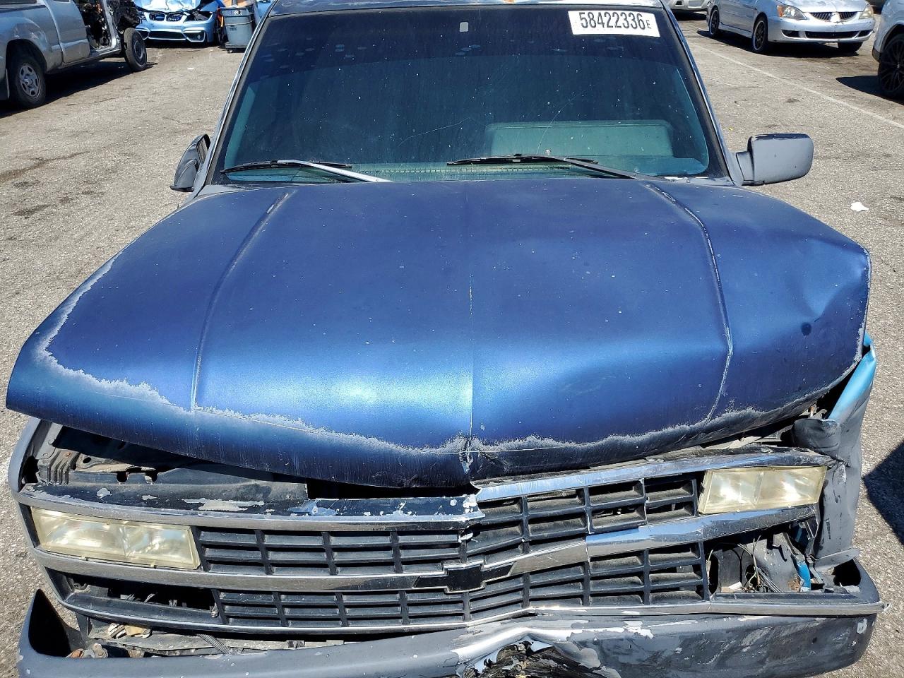 1989 Chevrolet Gmt-400 C1500 Blue vin: 1GCDC14K5KZ167589