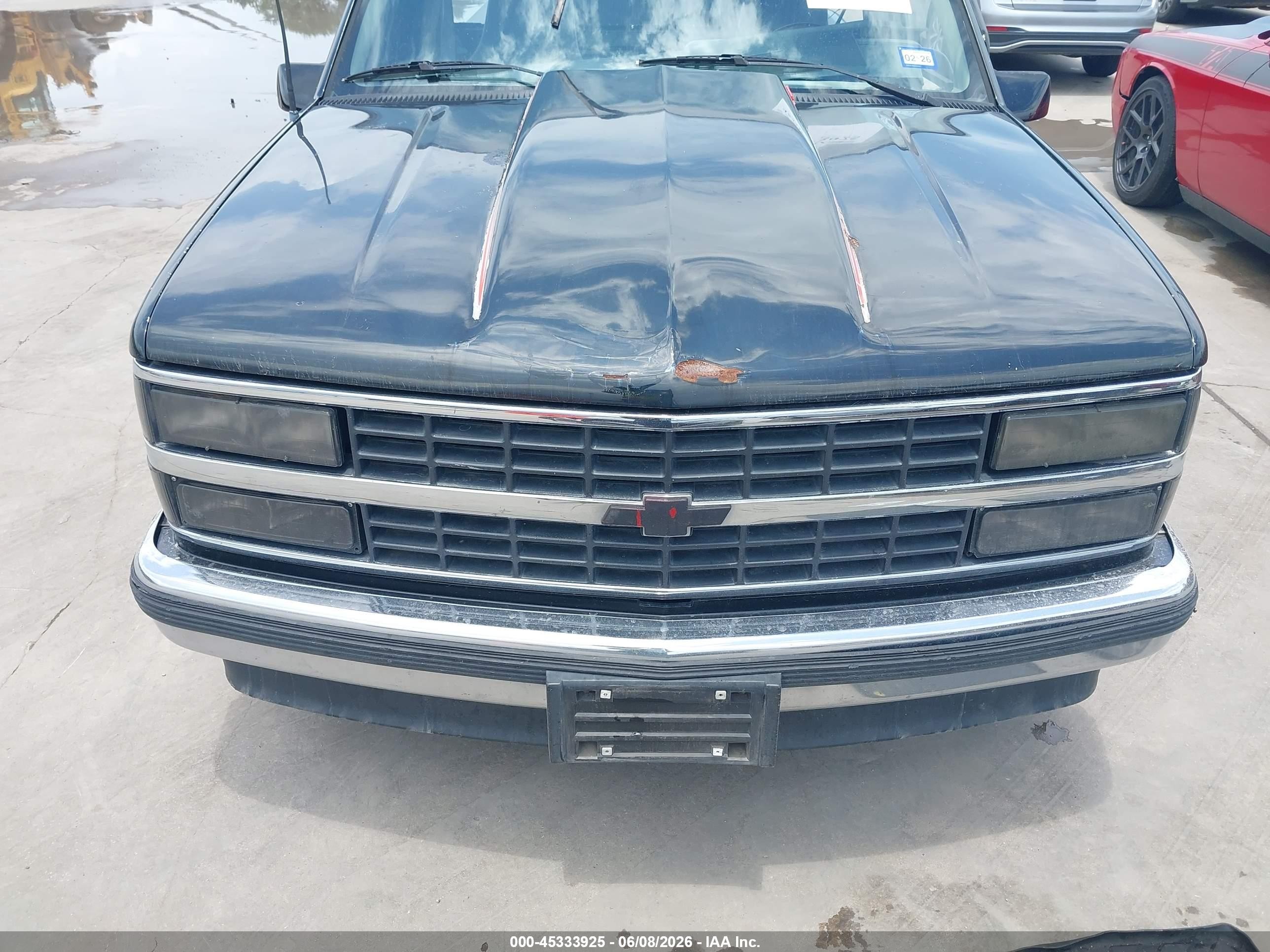 1991 Chevrolet Gmt-400 C1500 Black vin: 1GCDC14K5MZ157762