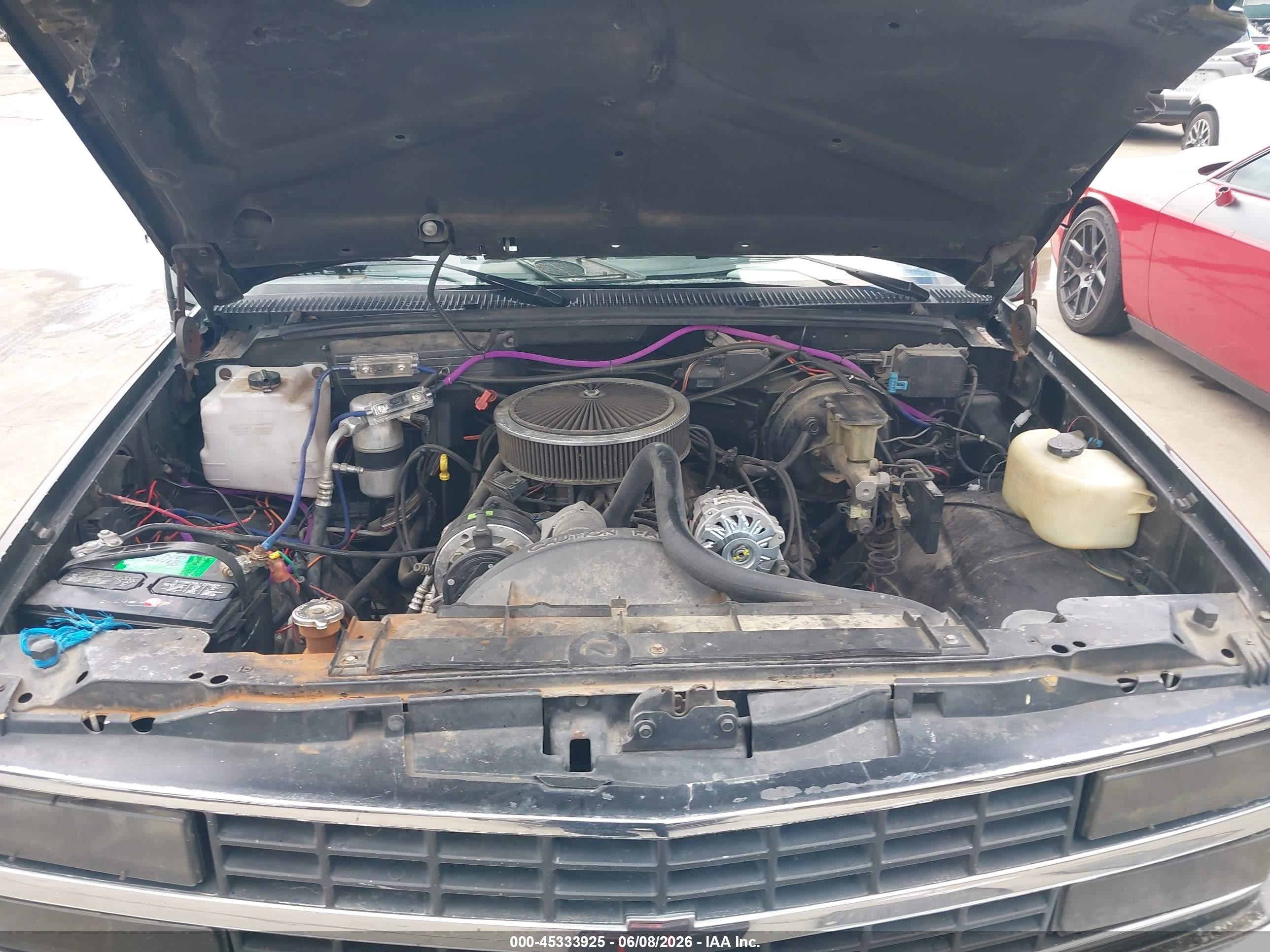 1991 Chevrolet Gmt-400 C1500 Black vin: 1GCDC14K5MZ157762