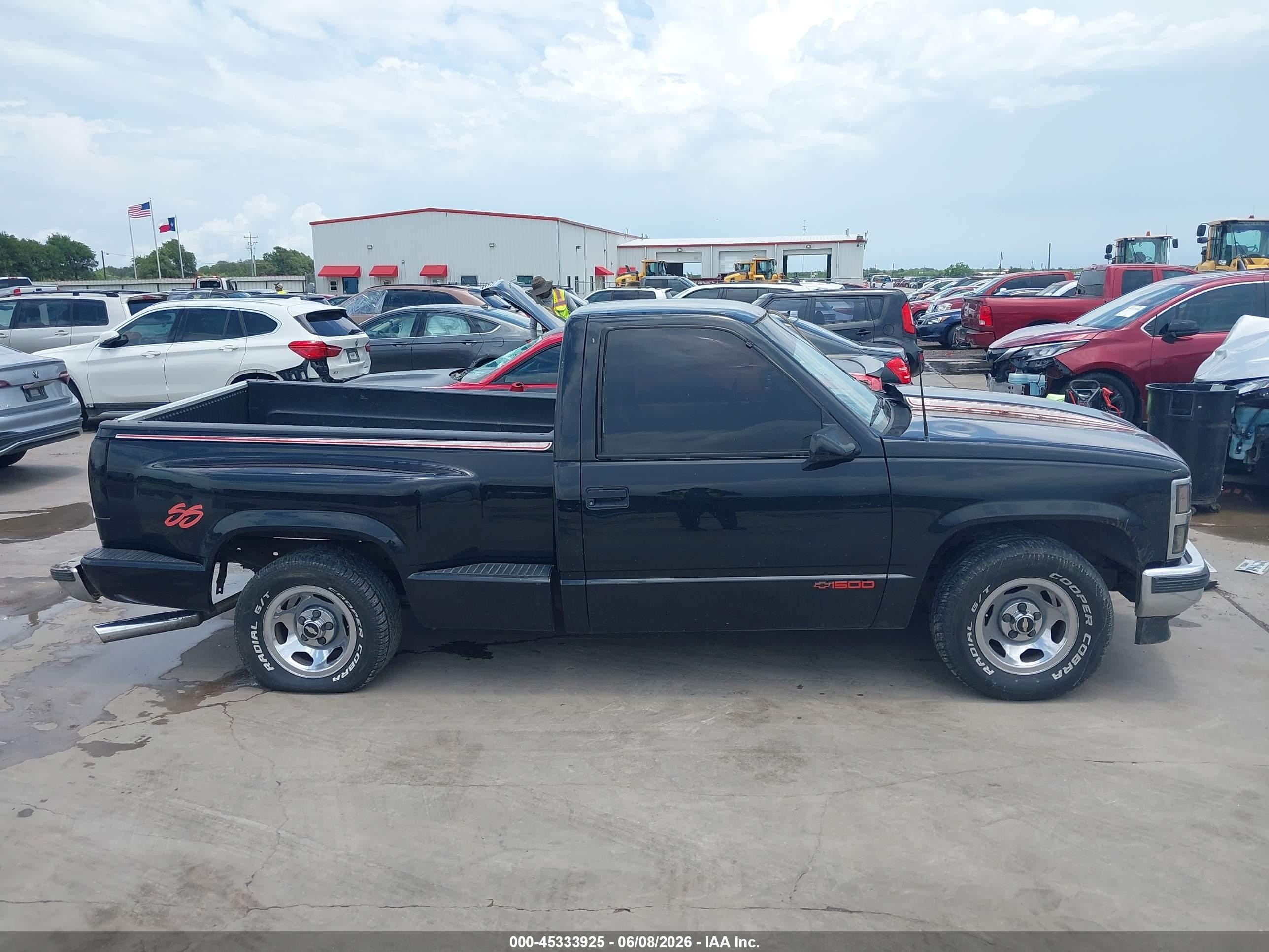 1991 Chevrolet Gmt-400 C1500 Black vin: 1GCDC14K5MZ157762