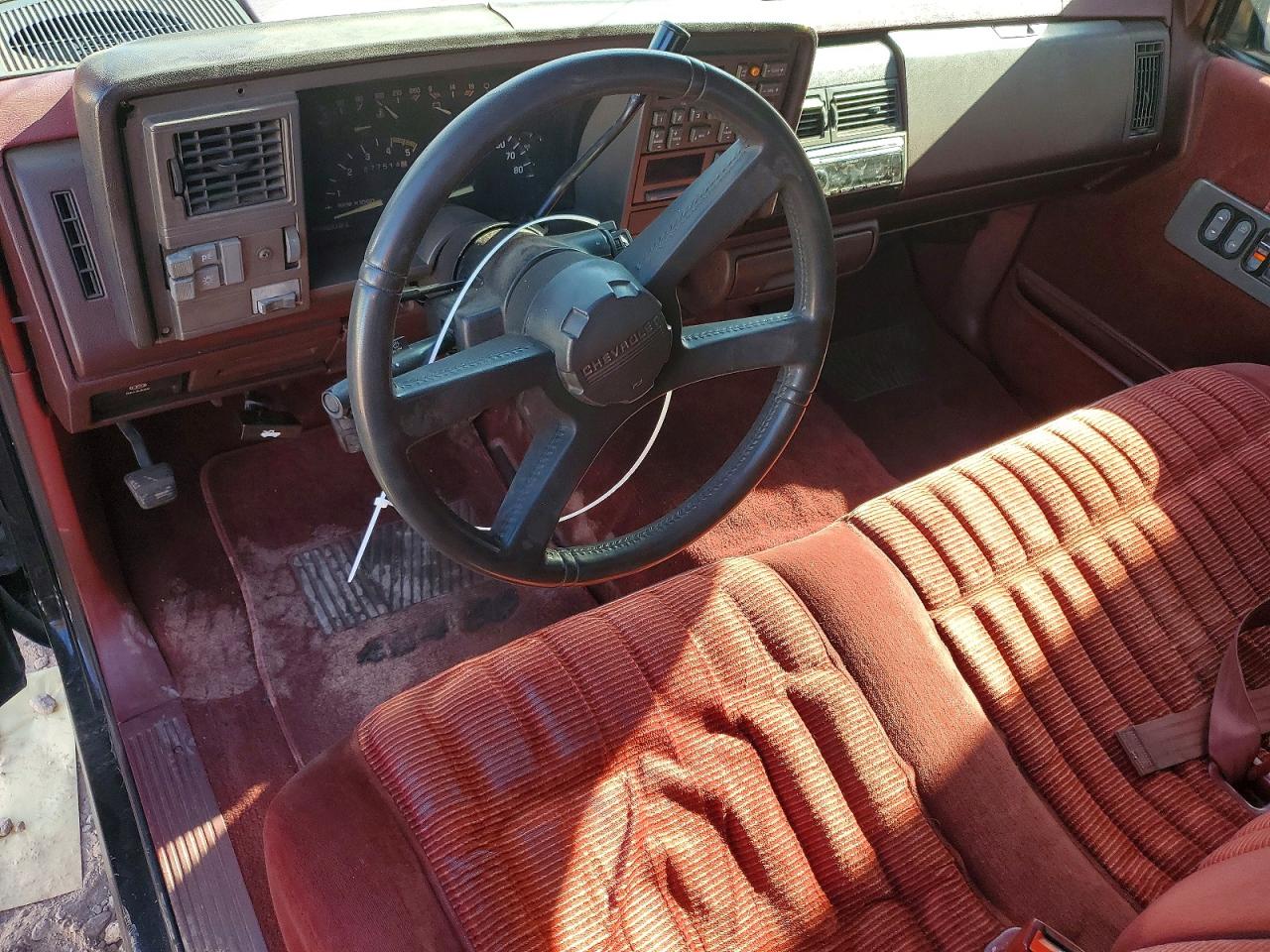 1992 Chevrolet Gmt-400 C1500 Black vin: 1GCDC14K5NZ206752