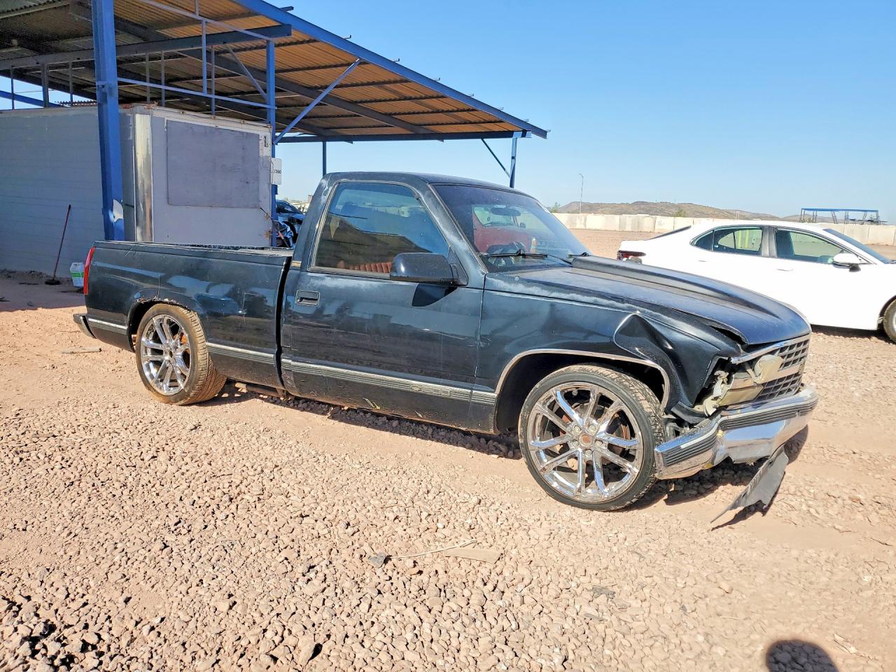 1992 Chevrolet Gmt-400 C1500 Black vin: 1GCDC14K5NZ206752
