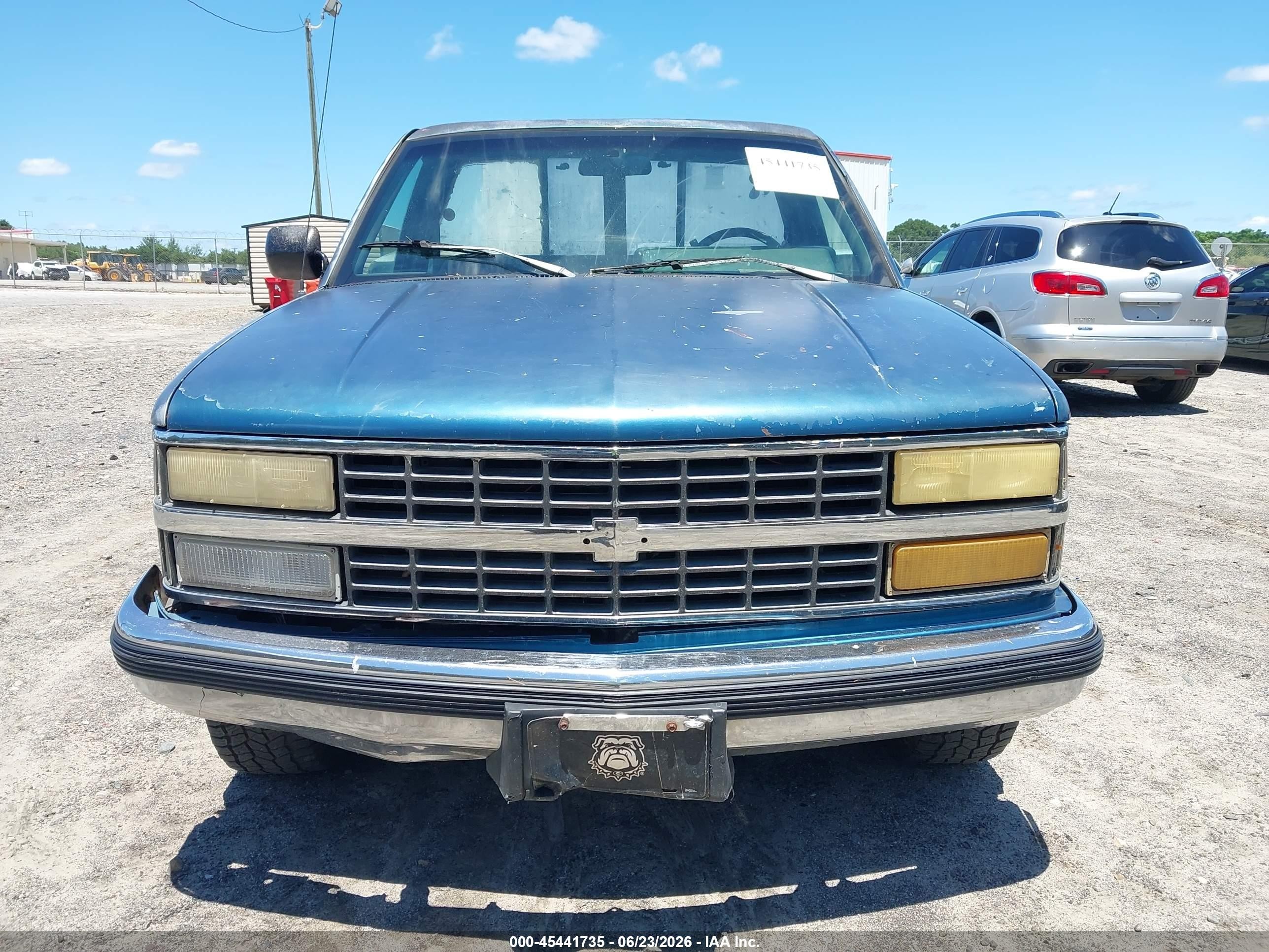 1990 Chevrolet Gmt-400 C1500 Blue vin: 1GCDC14K7LZ239961