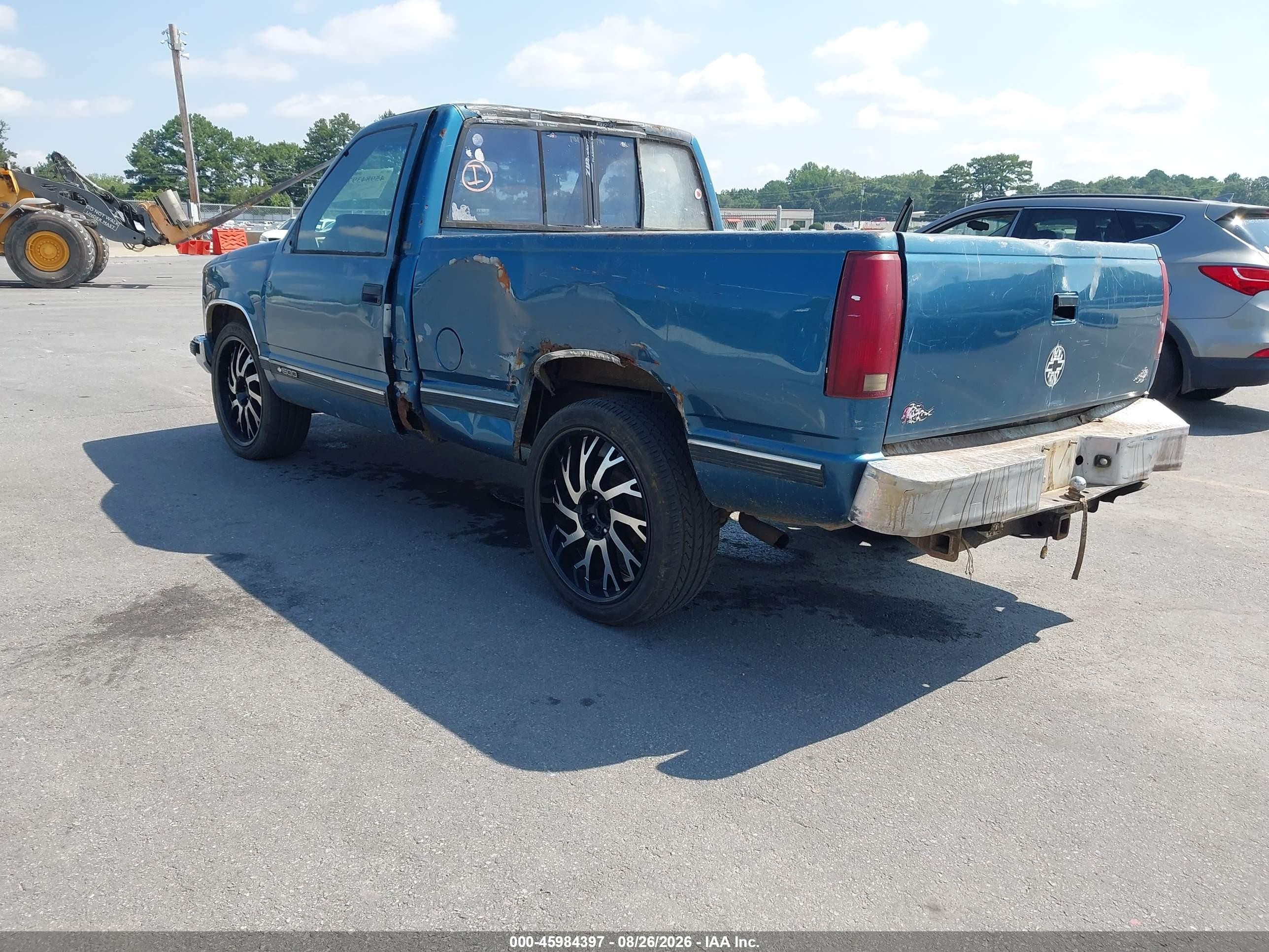 1990 Chevrolet Gmt-400 C1500 Green vin: 1GCDC14K7LZ239961