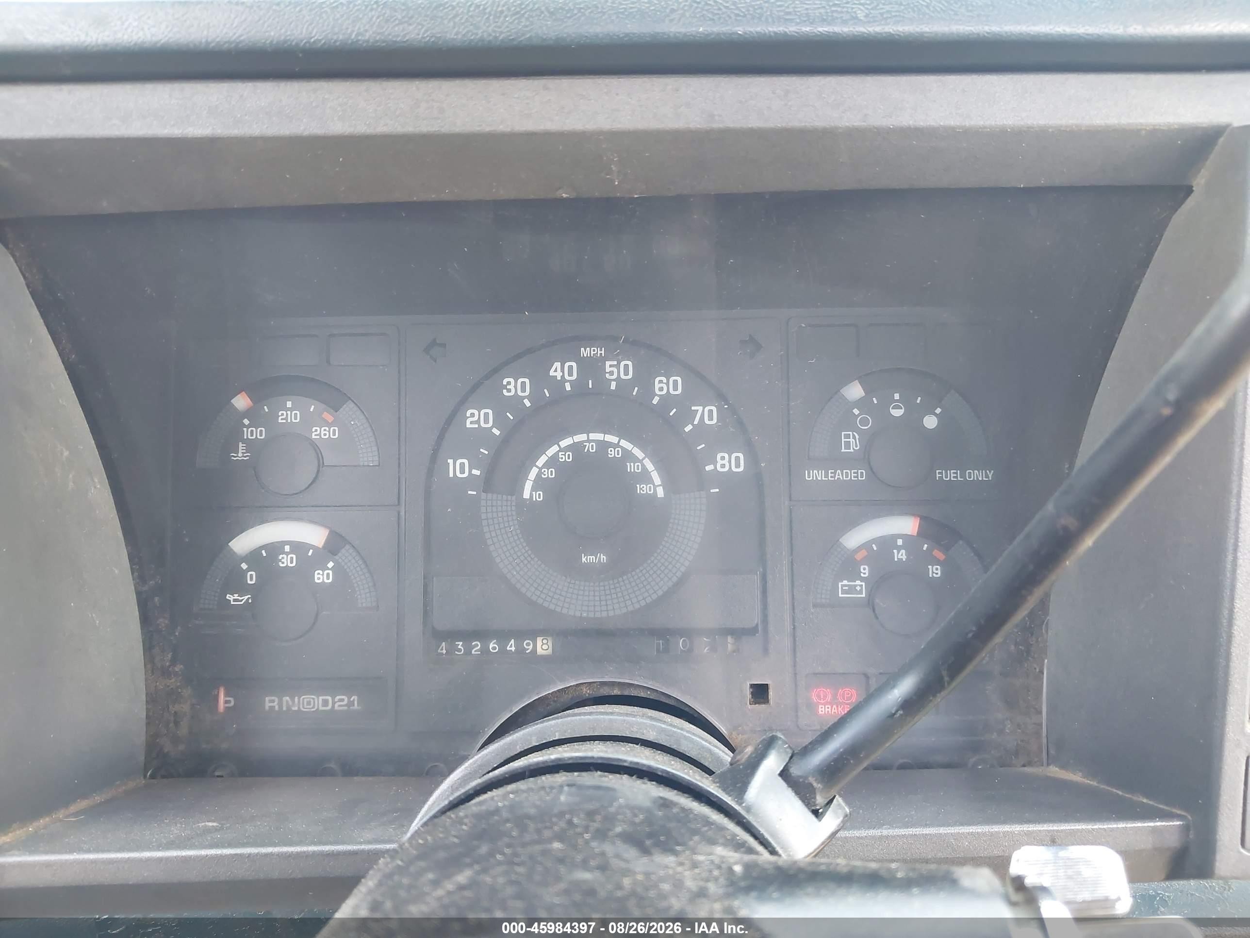 1990 Chevrolet Gmt-400 C1500 Green vin: 1GCDC14K7LZ239961
