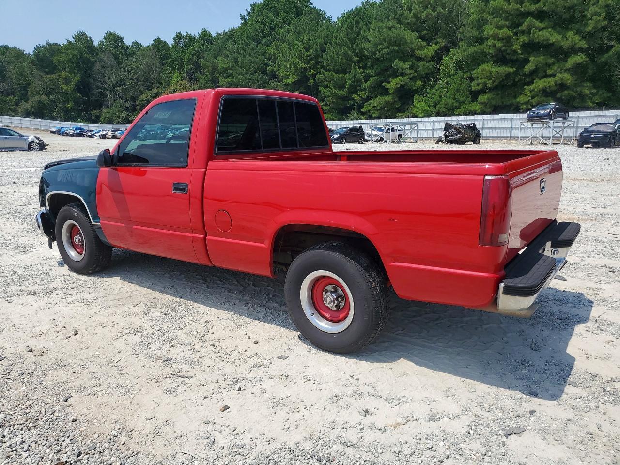 1988 Chevrolet Gmt-400 C1500 Двухцветный vin: 1GCDC14KXJZ189795