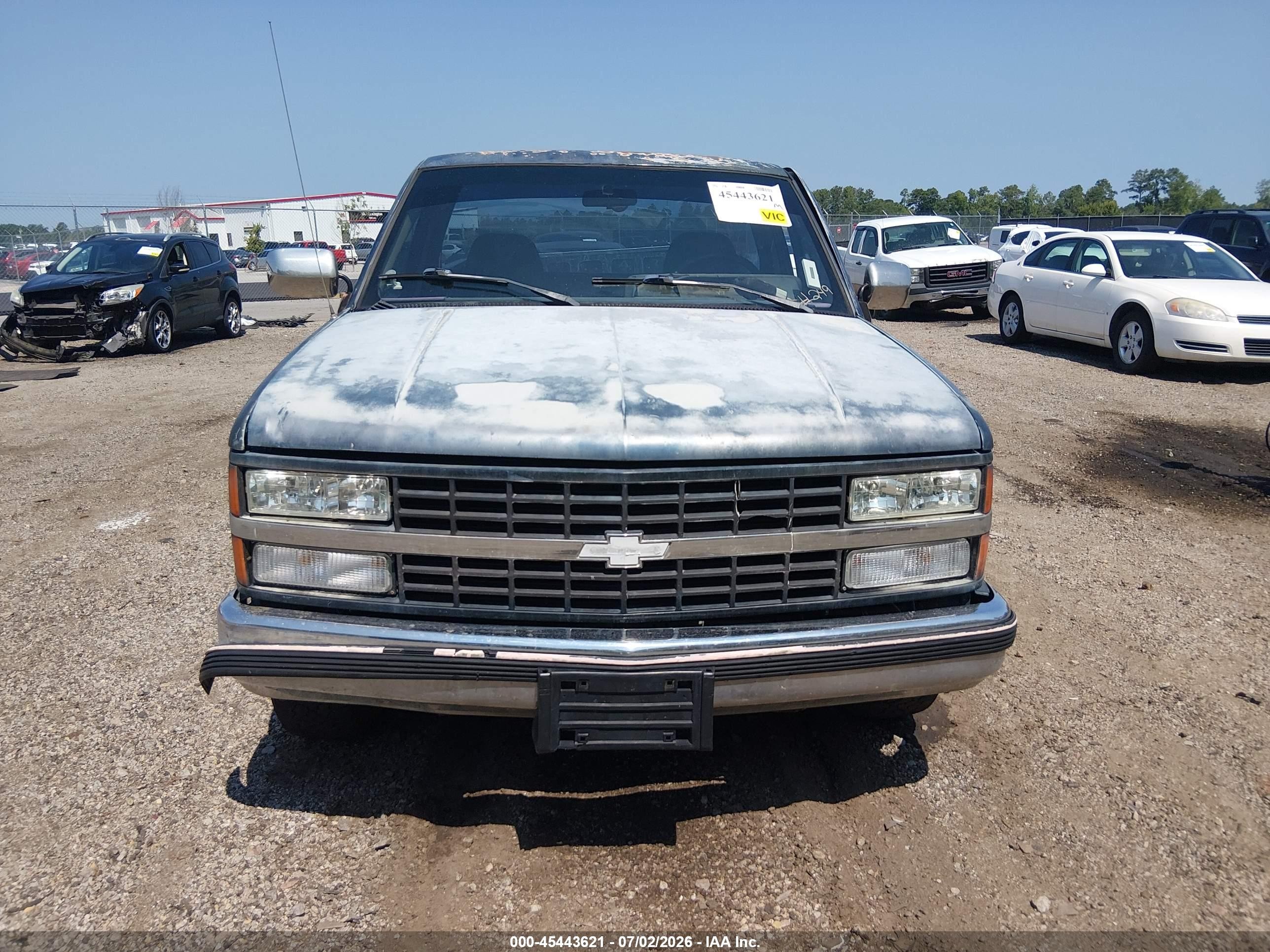 1988 Chevrolet Gmt-400 C1500 Синий vin: 1GCDC14KXJZ221063