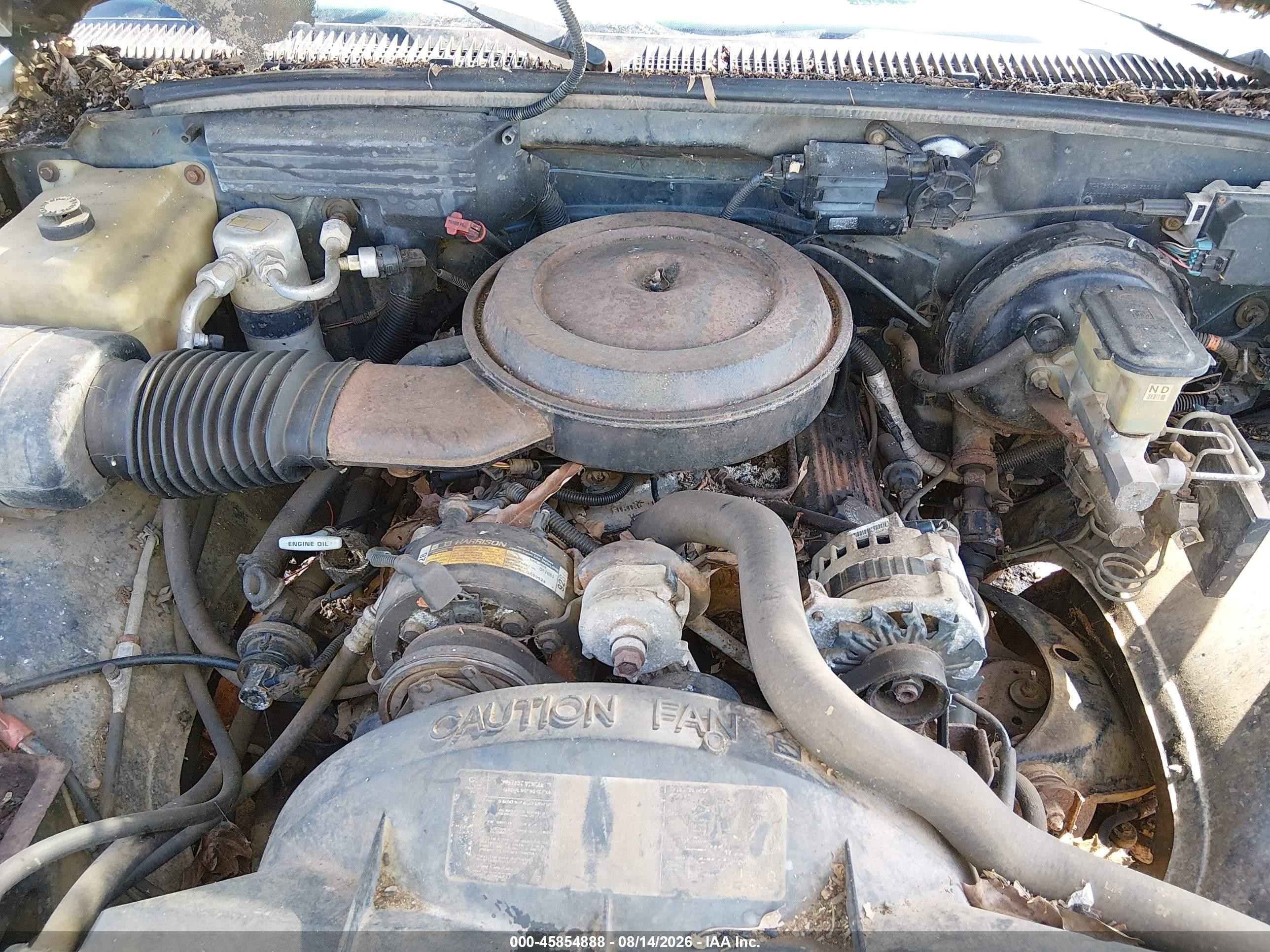 1988 Chevrolet Gmt-400 C1500 Blue vin: 1GCDC14KXJZ259490