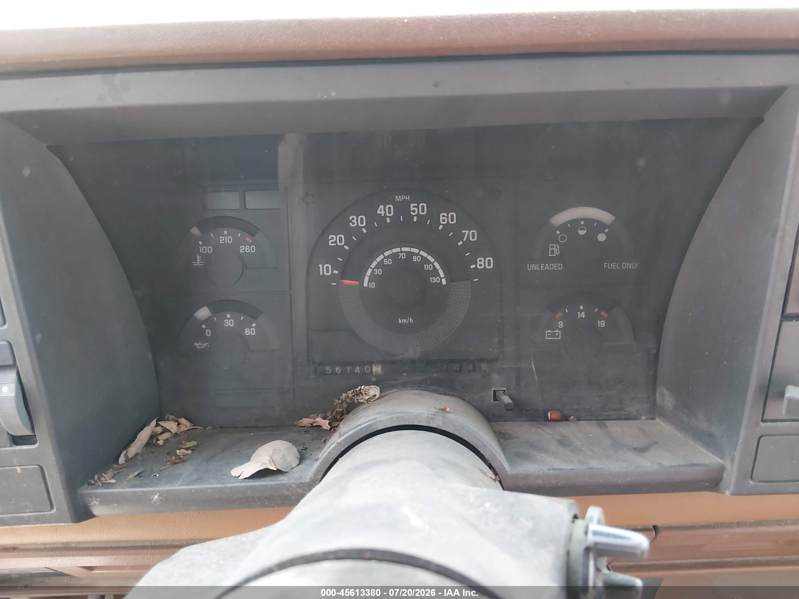 1990 Chevrolet Gmt-400 C1500 Blue vin: 1GCDC14Z0LZ195220