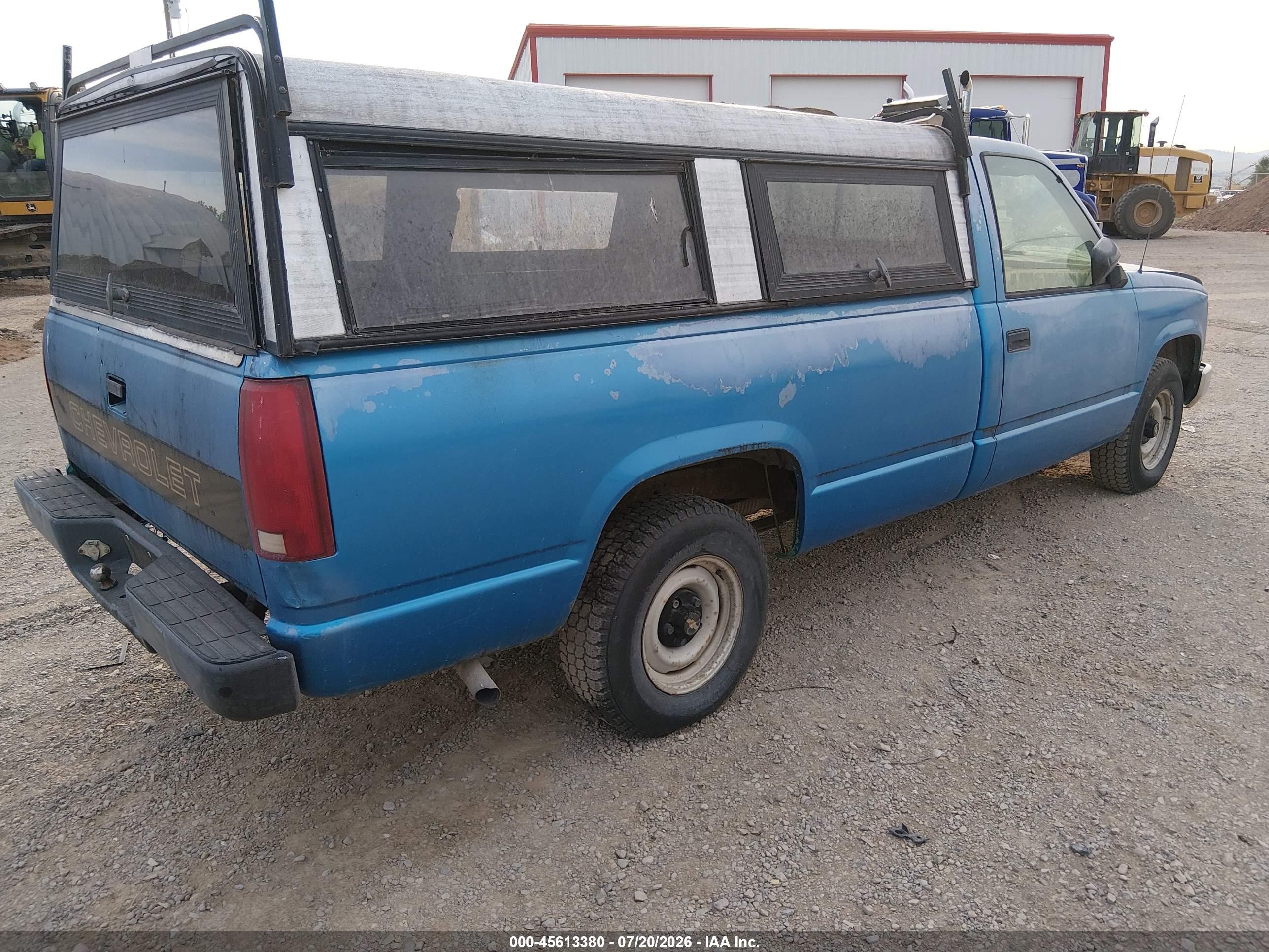 1990 Chevrolet Gmt-400 C1500 Blue vin: 1GCDC14Z0LZ195220