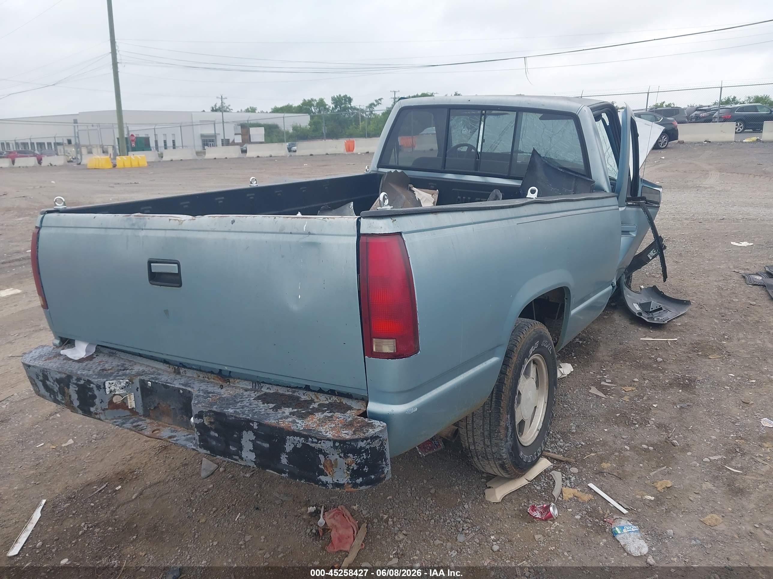 1990 Chevrolet Gmt-400 C1500 Teal vin: 1GCDC14Z2LZ116999