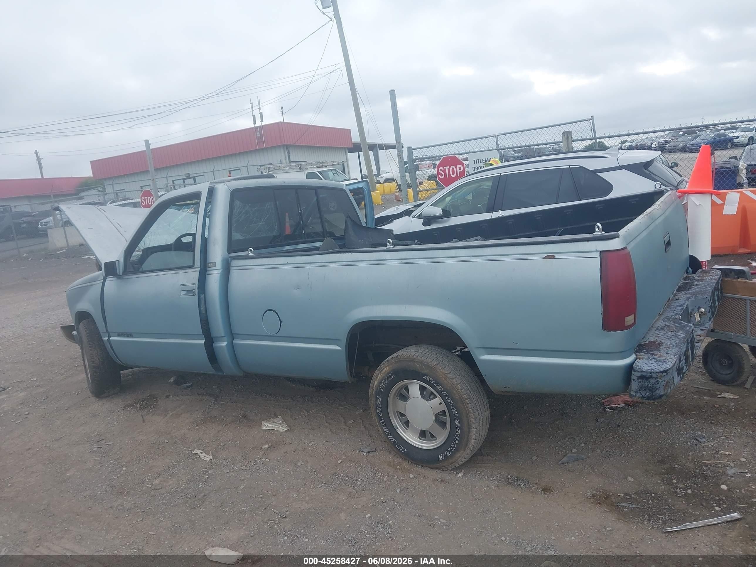 1990 Chevrolet Gmt-400 C1500 Teal vin: 1GCDC14Z2LZ116999