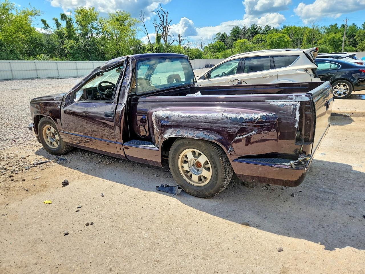 1993 Chevrolet Gmt-400 C1500 Purple vin: 1GCDC14Z2PZ144906