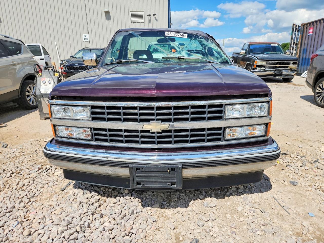 1993 Chevrolet Gmt-400 C1500 Purple vin: 1GCDC14Z2PZ144906