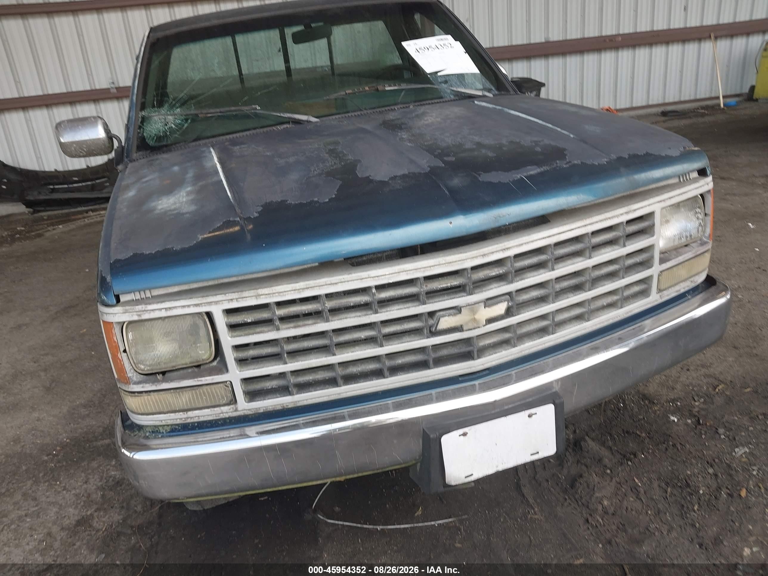 1990 Chevrolet Gmt-400 C1500 Green vin: 1GCDC14Z3LZ236939