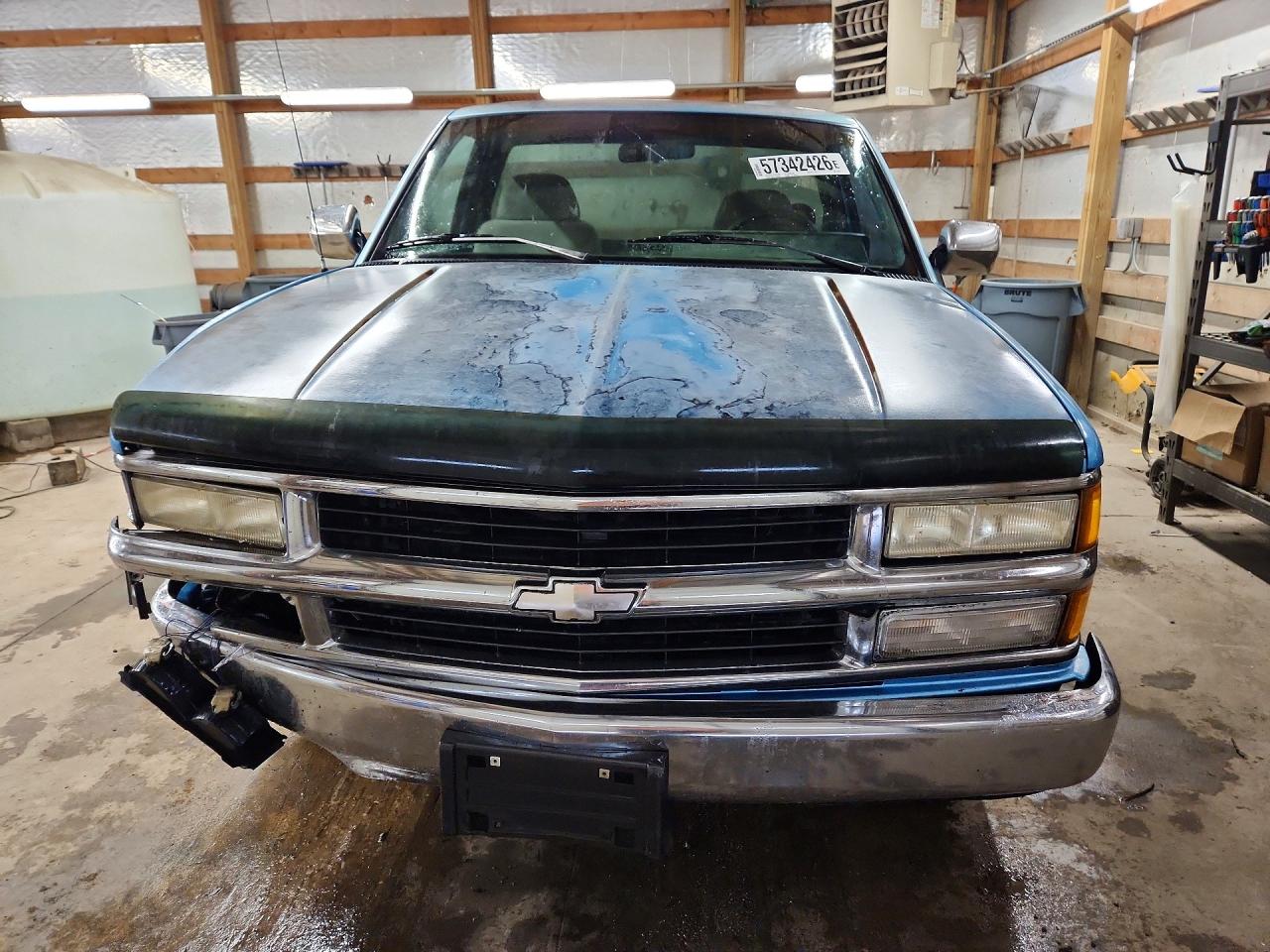 1994 Chevrolet Gmt-400 C1500 Blue vin: 1GCDC14Z4RZ210763
