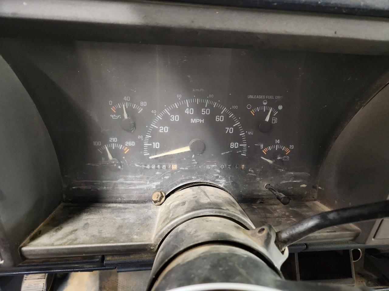 1994 Chevrolet Gmt-400 C1500 Blue vin: 1GCDC14Z4RZ210763