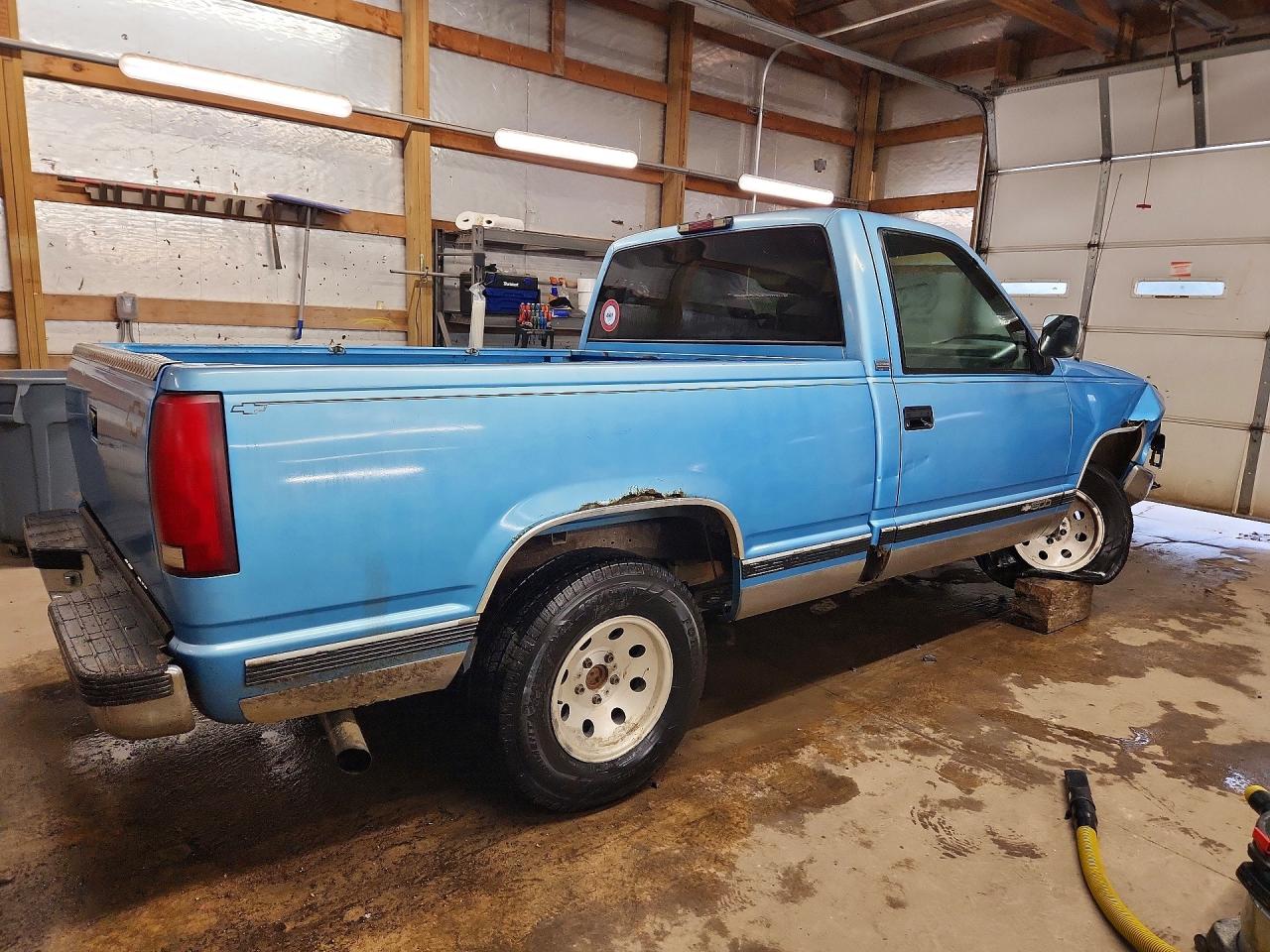 1994 Chevrolet Gmt-400 C1500 Blue vin: 1GCDC14Z4RZ210763