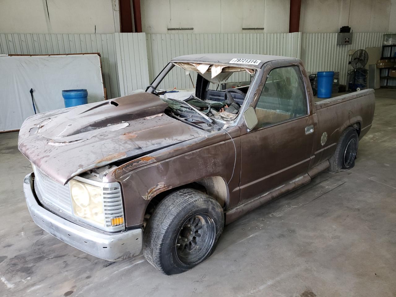 1992 Chevrolet Gmt-400 C1500 Burgundy vin: 1GCDC14Z6NZ213481