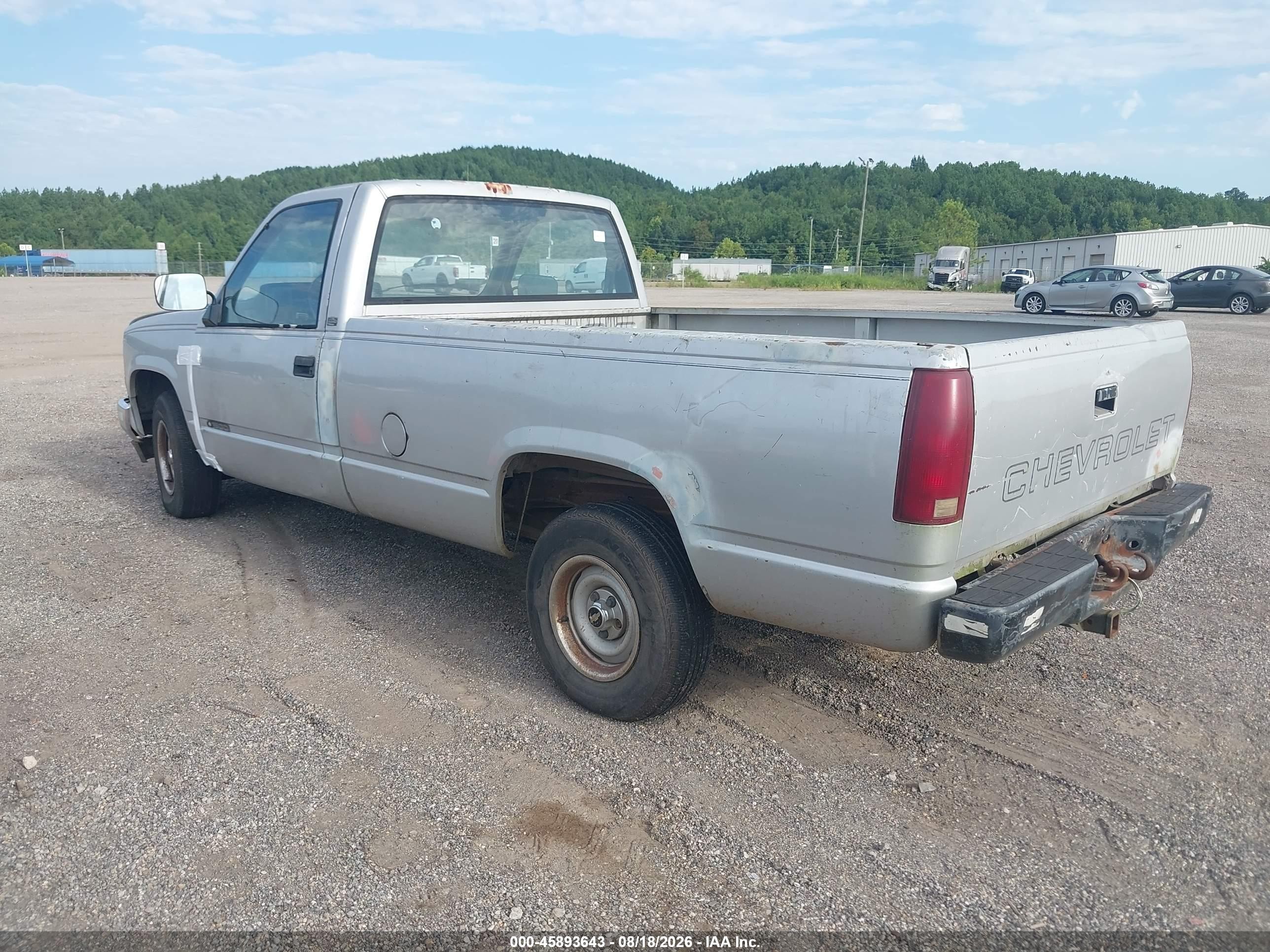 1989 Chevrolet Gmt-400 C1500 Gray vin: 1GCDC14Z7KE245116