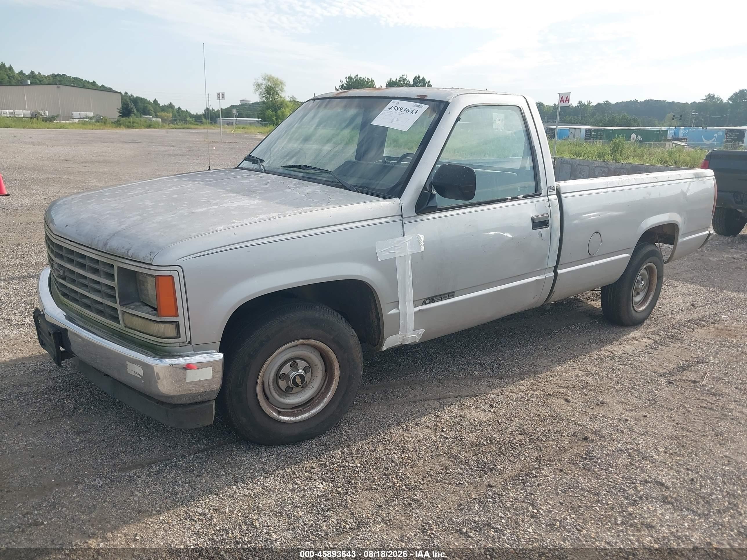 1989 Chevrolet Gmt-400 C1500 Gray vin: 1GCDC14Z7KE245116