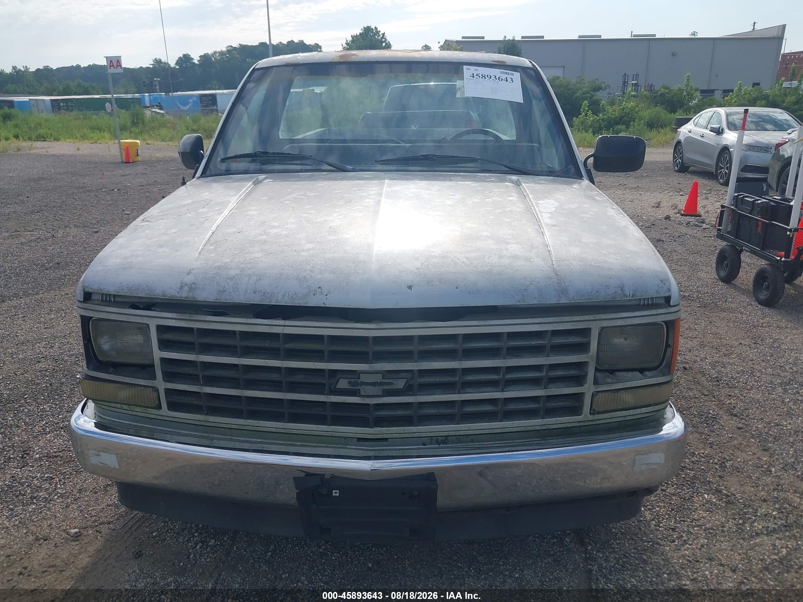 1989 Chevrolet Gmt-400 C1500 Gray vin: 1GCDC14Z7KE245116