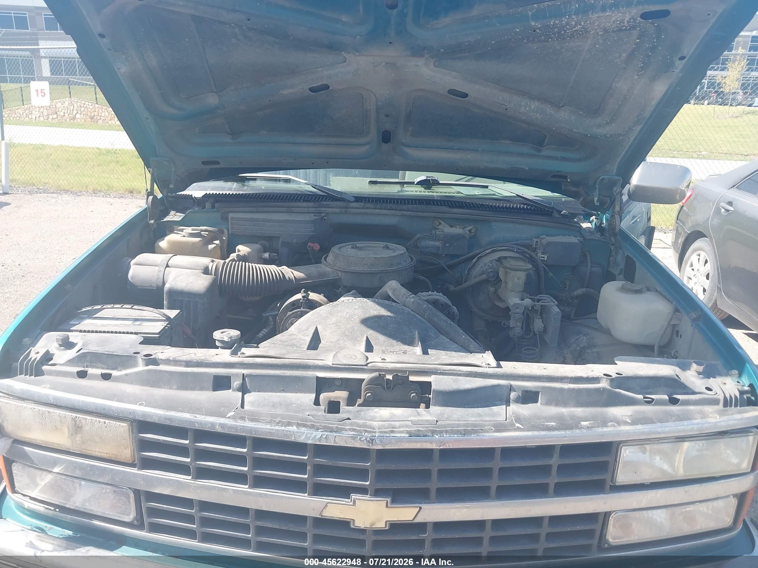1993 Chevrolet Gmt-400 C1500 Зеленый vin: 1GCDC14Z7PZ210429