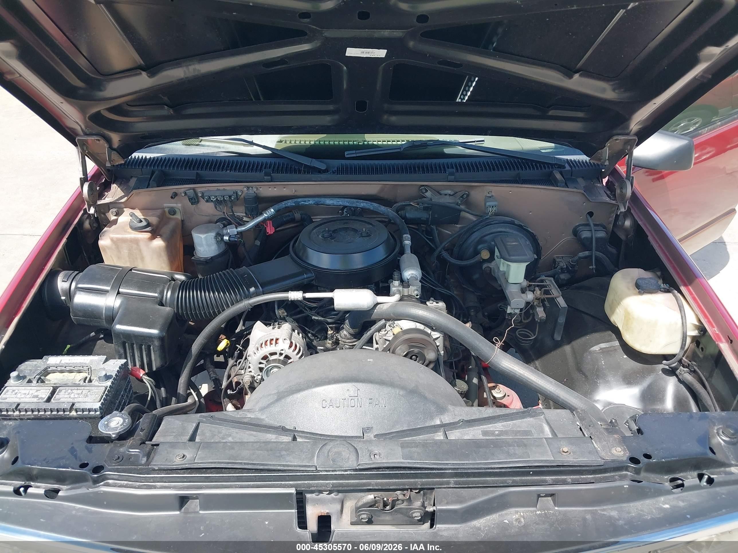 1994 Chevrolet Gmt-400 C1500 Red vin: 1GCDC14Z9RZ192499