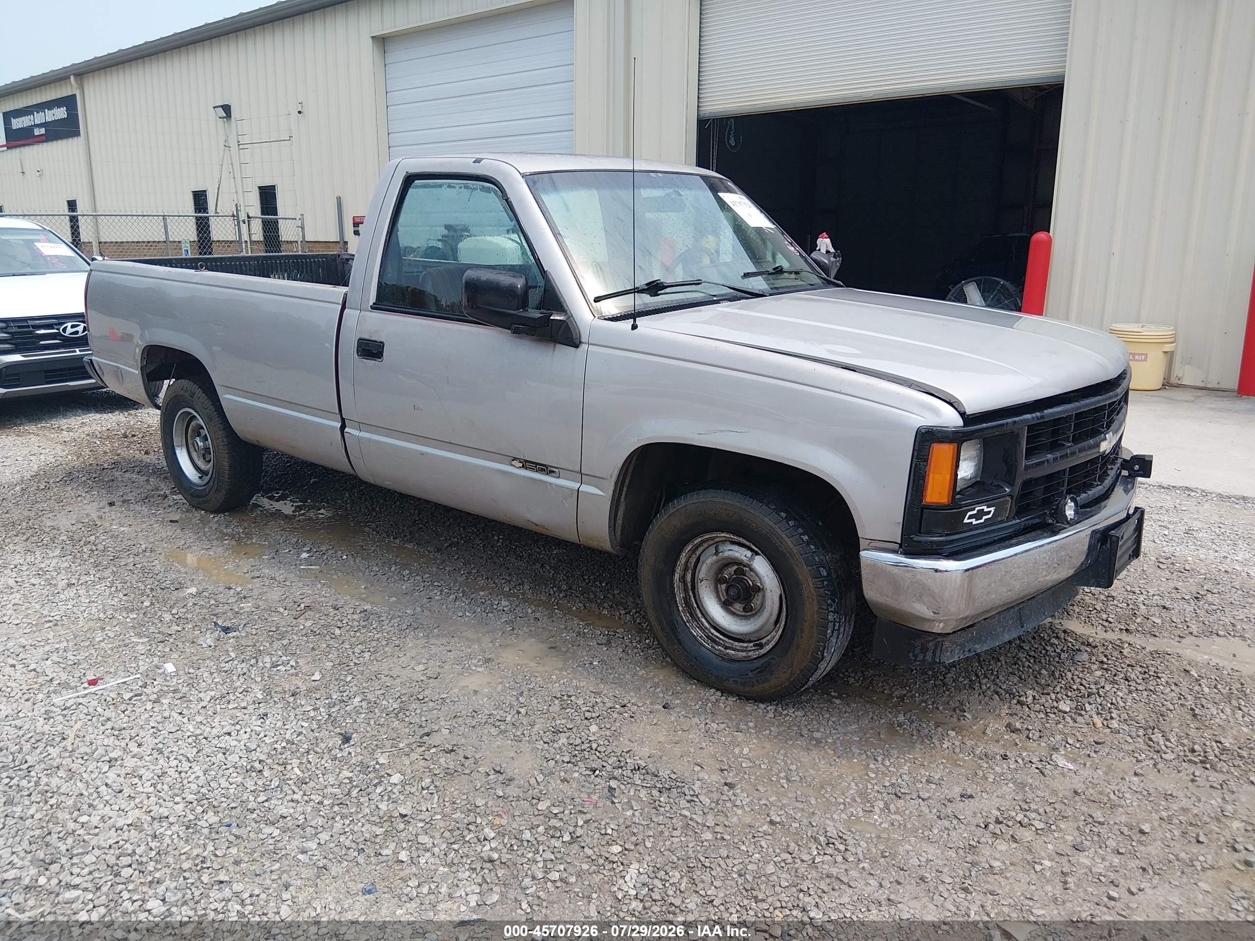 1994 Chevrolet Gmt-400 C1500 Gray vin: 1GCDC14ZXRZ245808