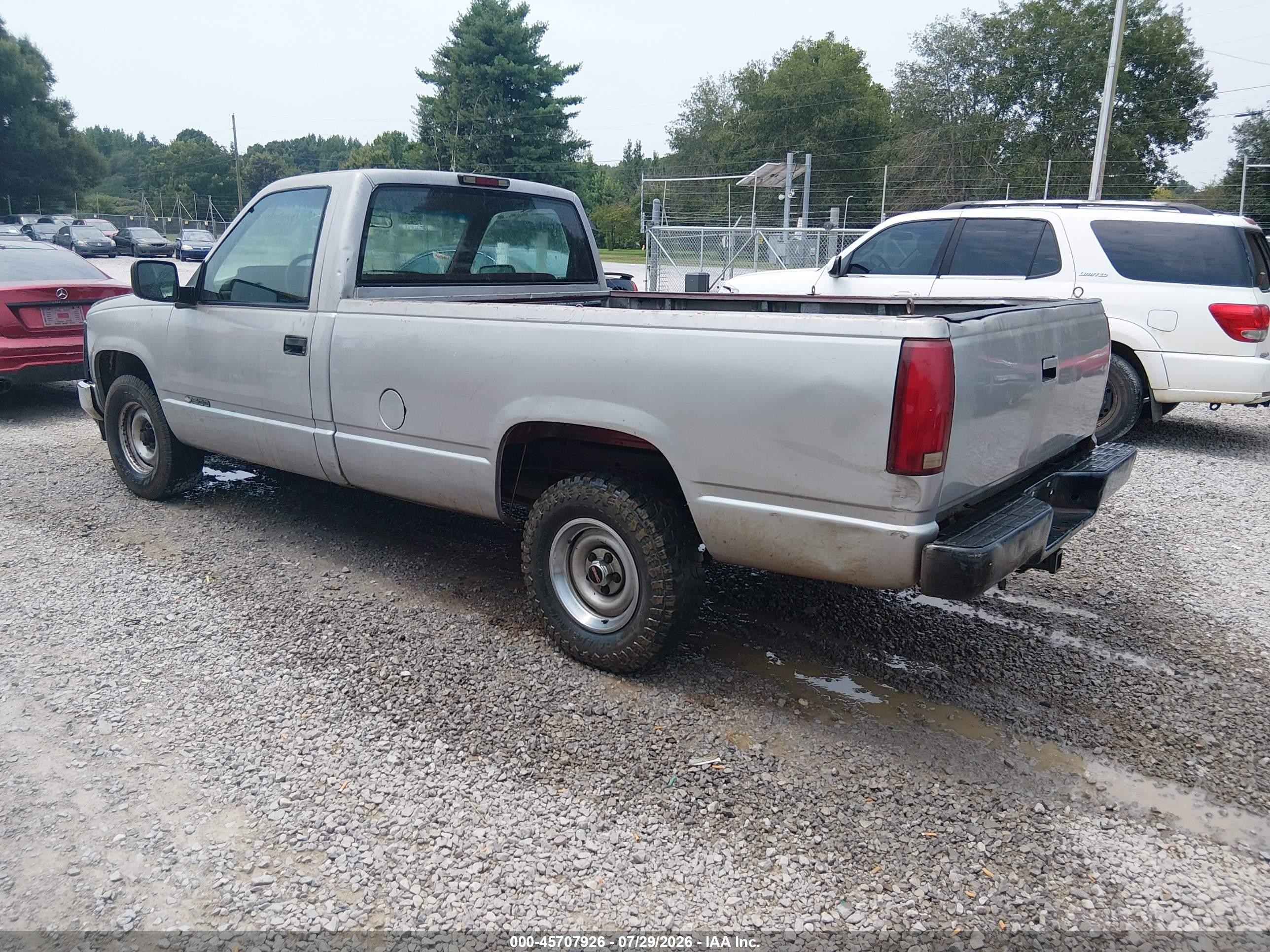 1994 Chevrolet Gmt-400 C1500 Gray vin: 1GCDC14ZXRZ245808