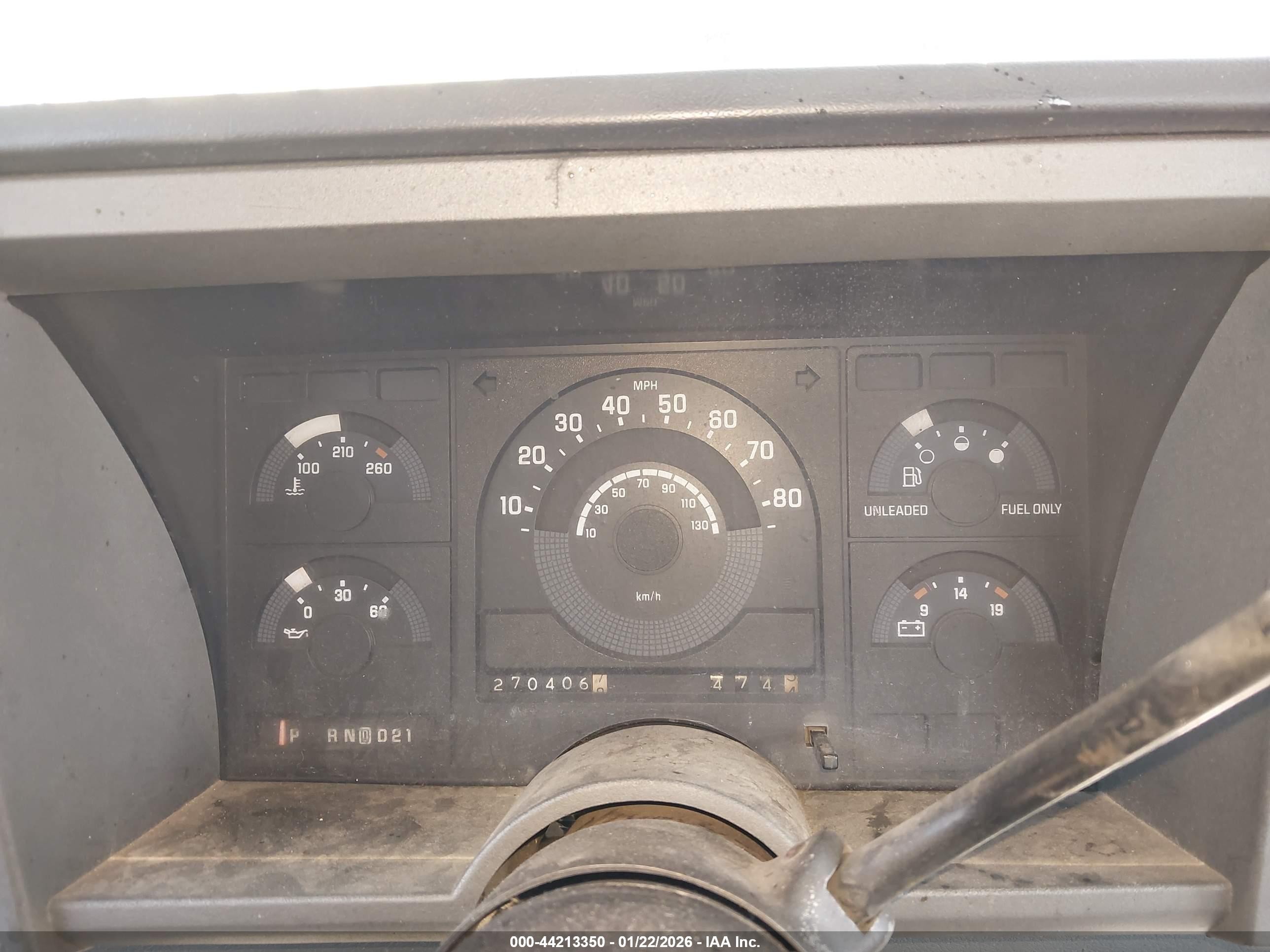 1989 Chevrolet Gmt-400 K1500 Black vin: 1GCDK14K2KZ218694