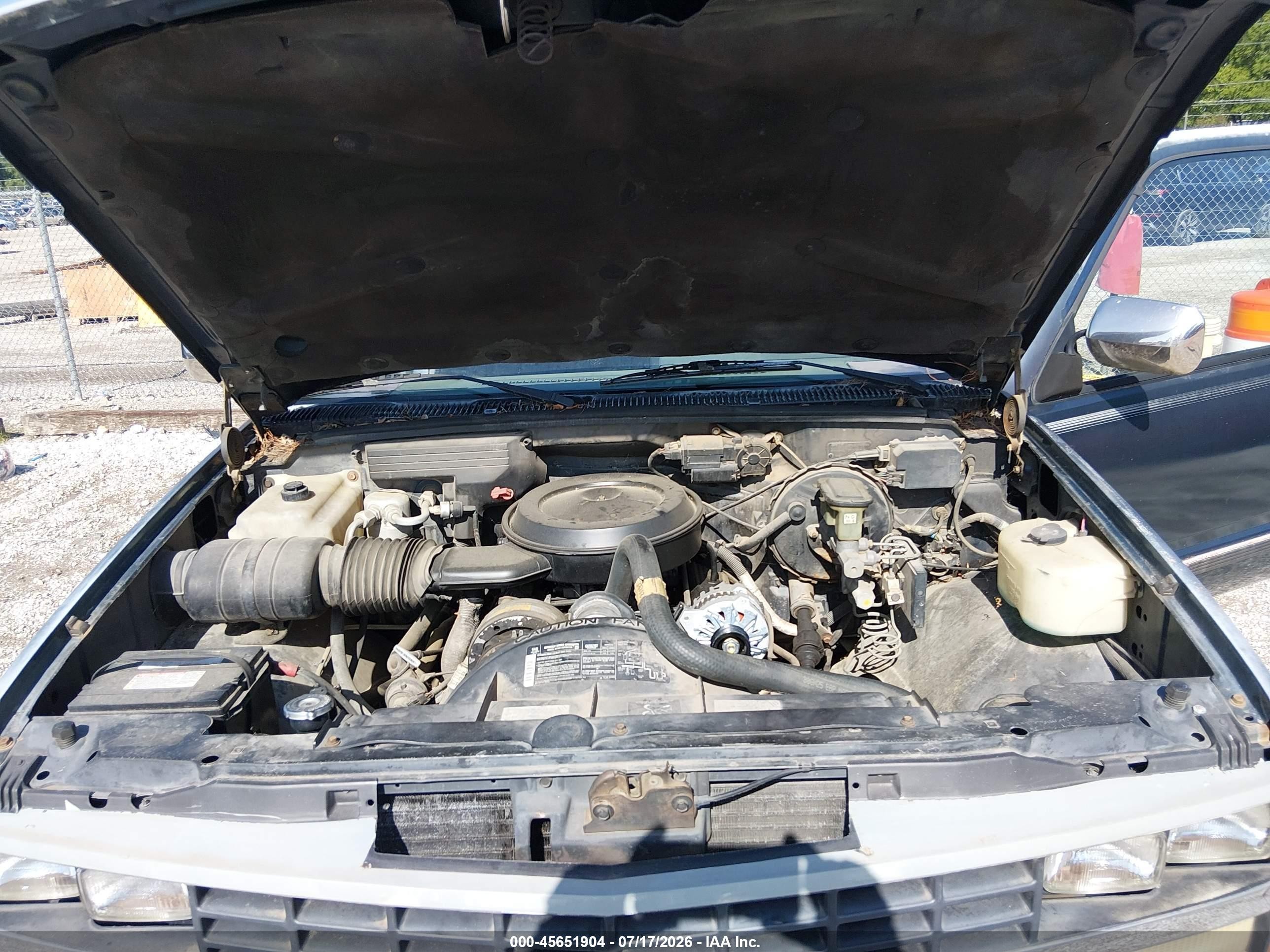 1988 Chevrolet Gmt-400 K1500 Синий vin: 1GCDK14K5JZ101738