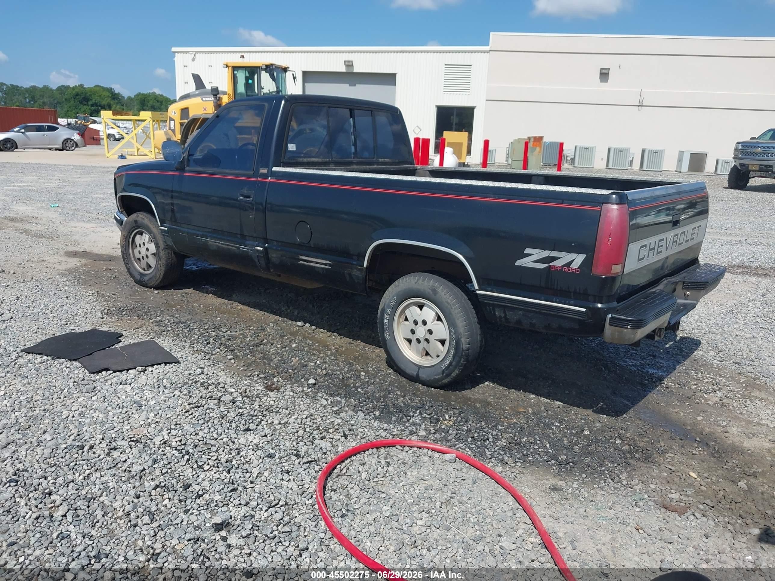 1991 Chevrolet Gmt-400 K1500 Черный vin: 1GCDK14K5ME110290