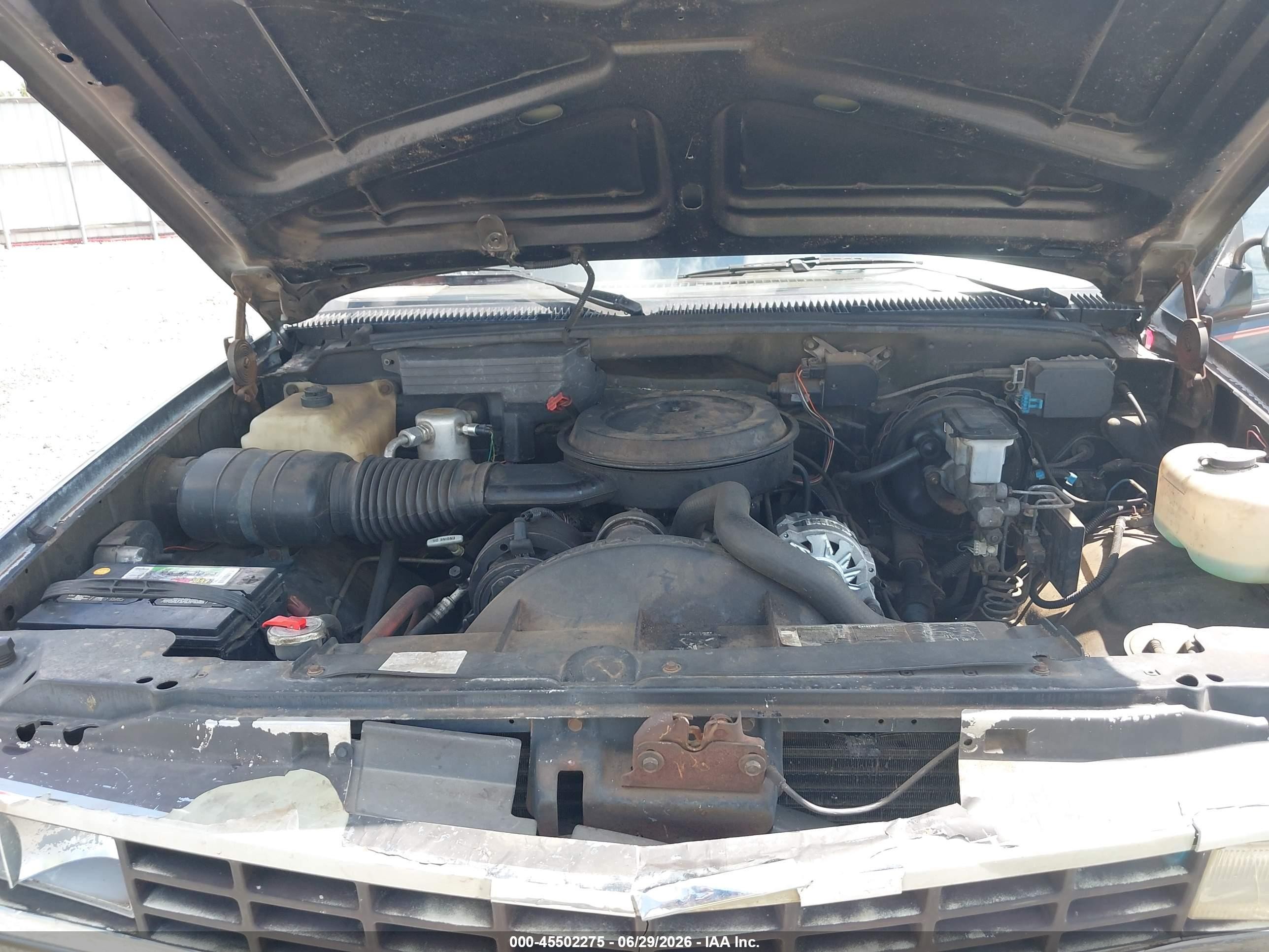 1991 Chevrolet Gmt-400 K1500 Черный vin: 1GCDK14K5ME110290
