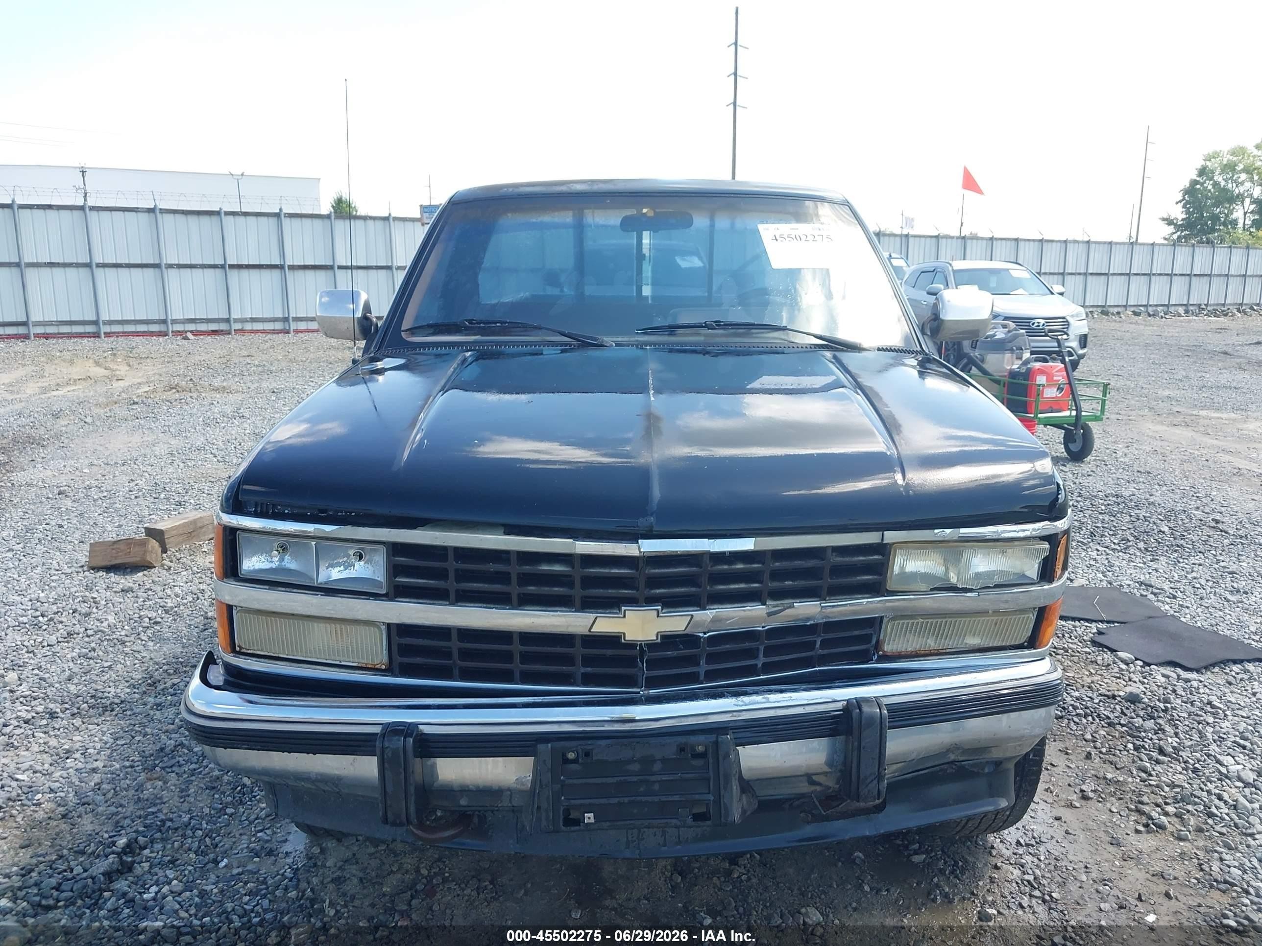 1991 Chevrolet Gmt-400 K1500 Черный vin: 1GCDK14K5ME110290