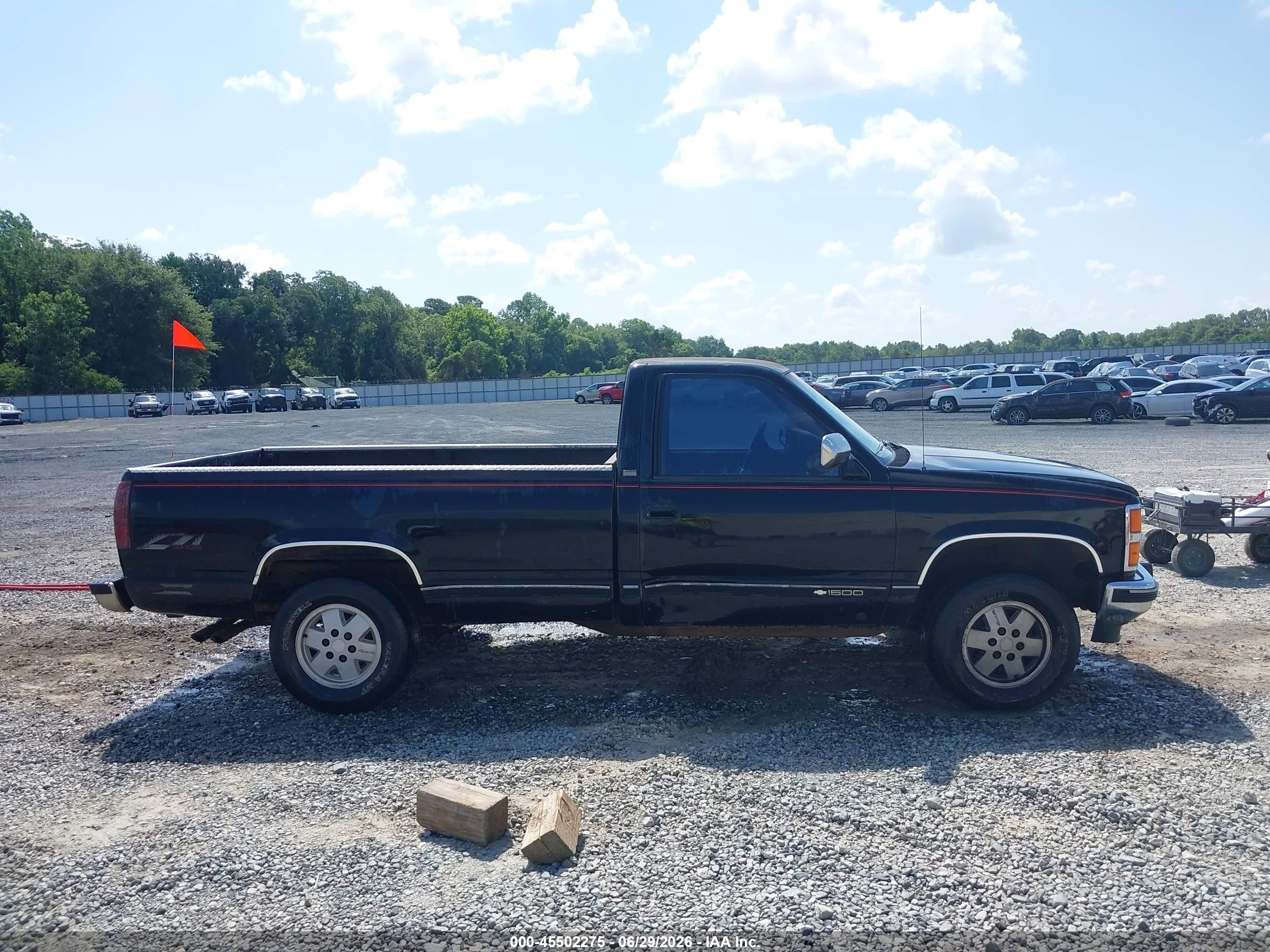 1991 Chevrolet Gmt-400 K1500 Черный vin: 1GCDK14K5ME110290